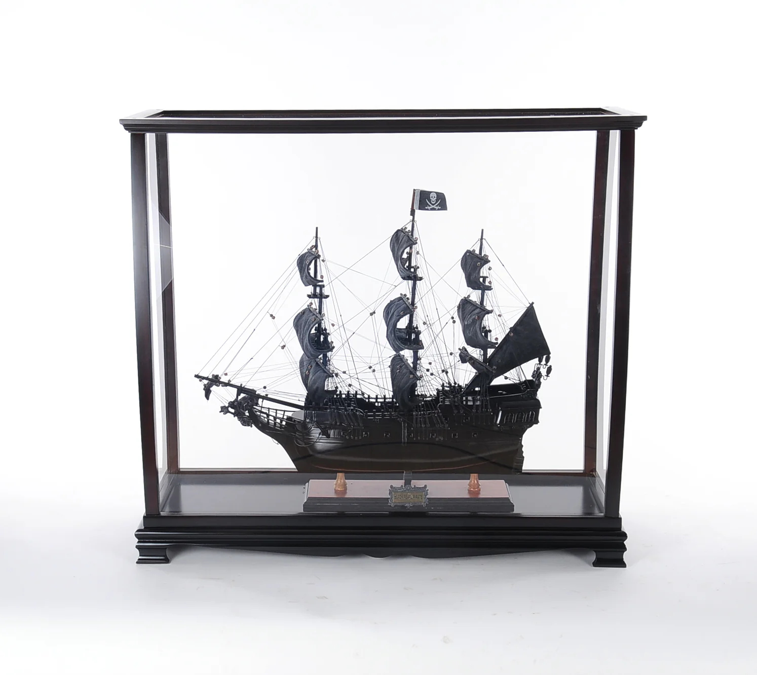 MediumDisplay Case for Tall Ship By Homeroots