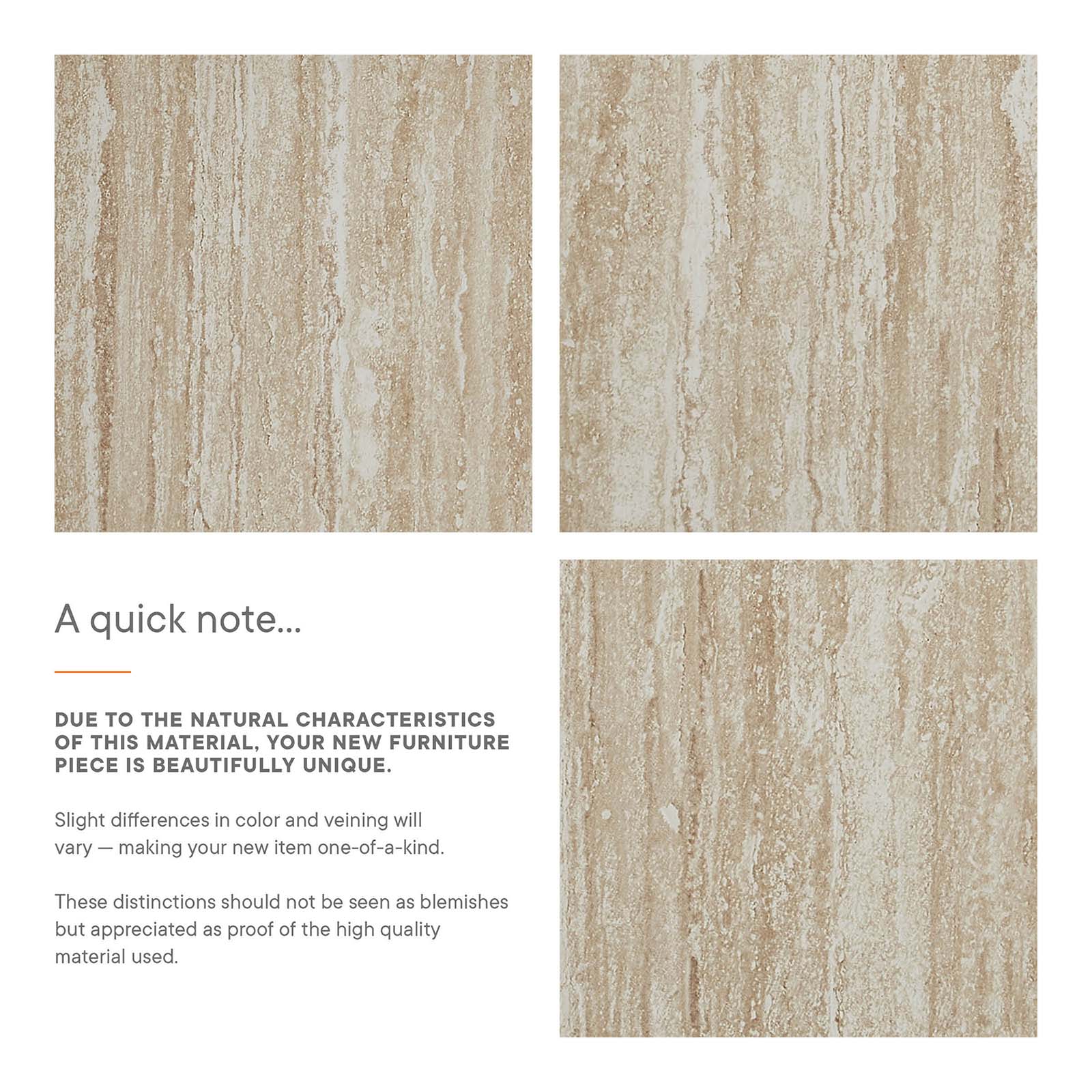Mirella 62" Faux Travertine Long Bench By Modway - EEI-6773 - Image 7