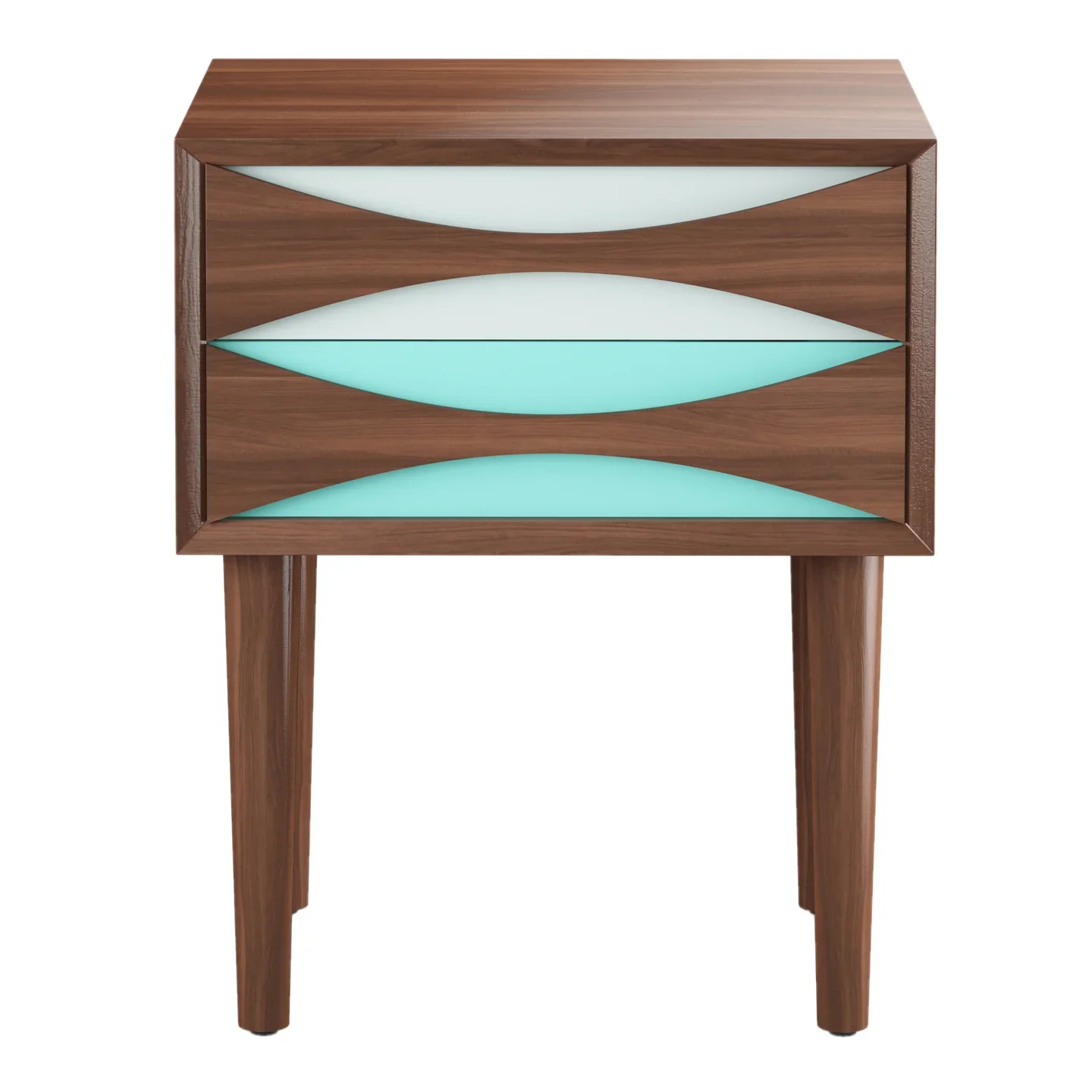 Moda 2 Drawer Nightstand By World Modern Design