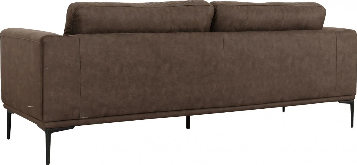 Modern 87" Dark Grey Sofa With Removable Back Cushions By Homeroots - Image 26