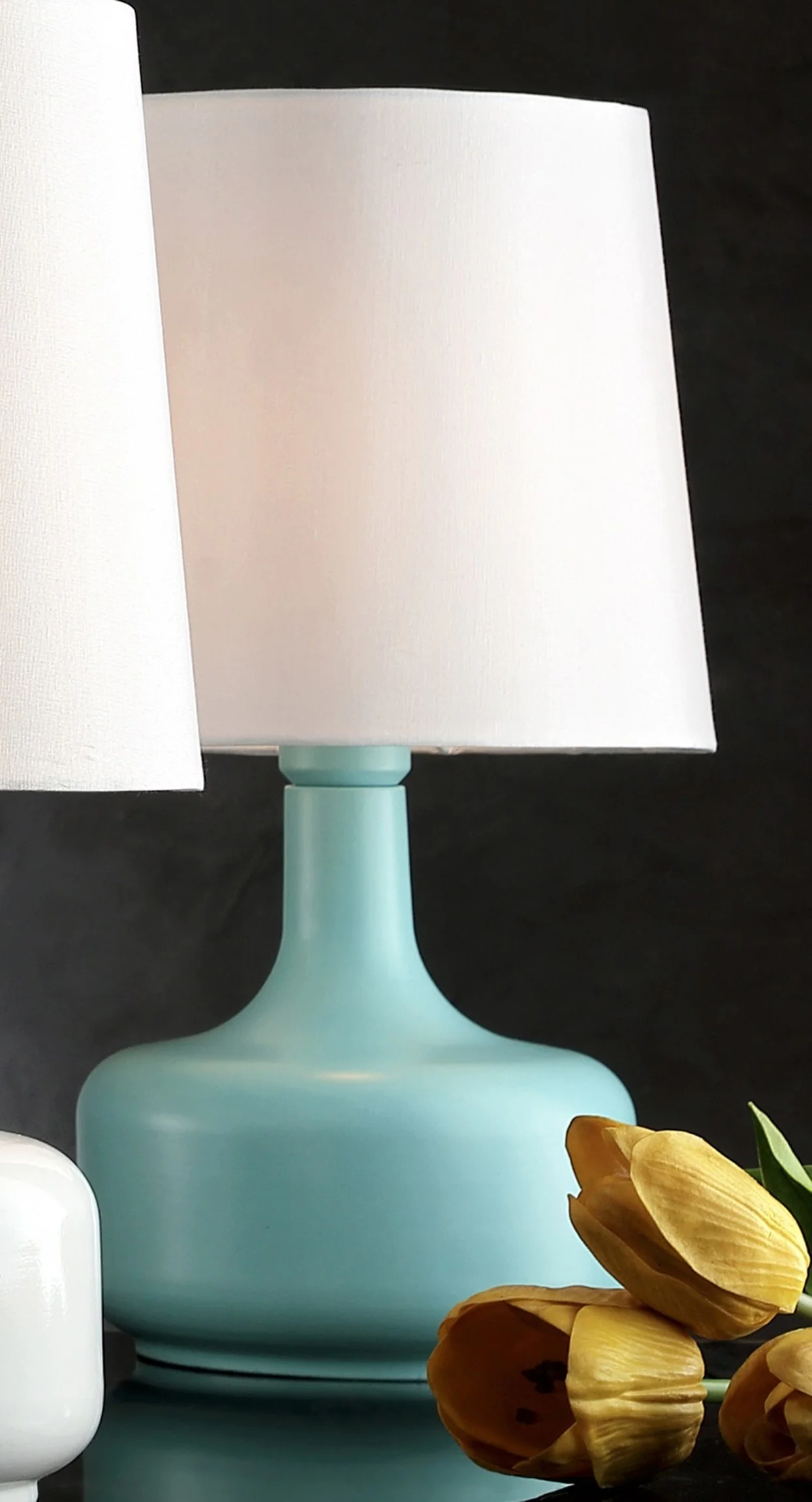 Modern Mint Green Table Lamp with Touch Switch By Homeroots