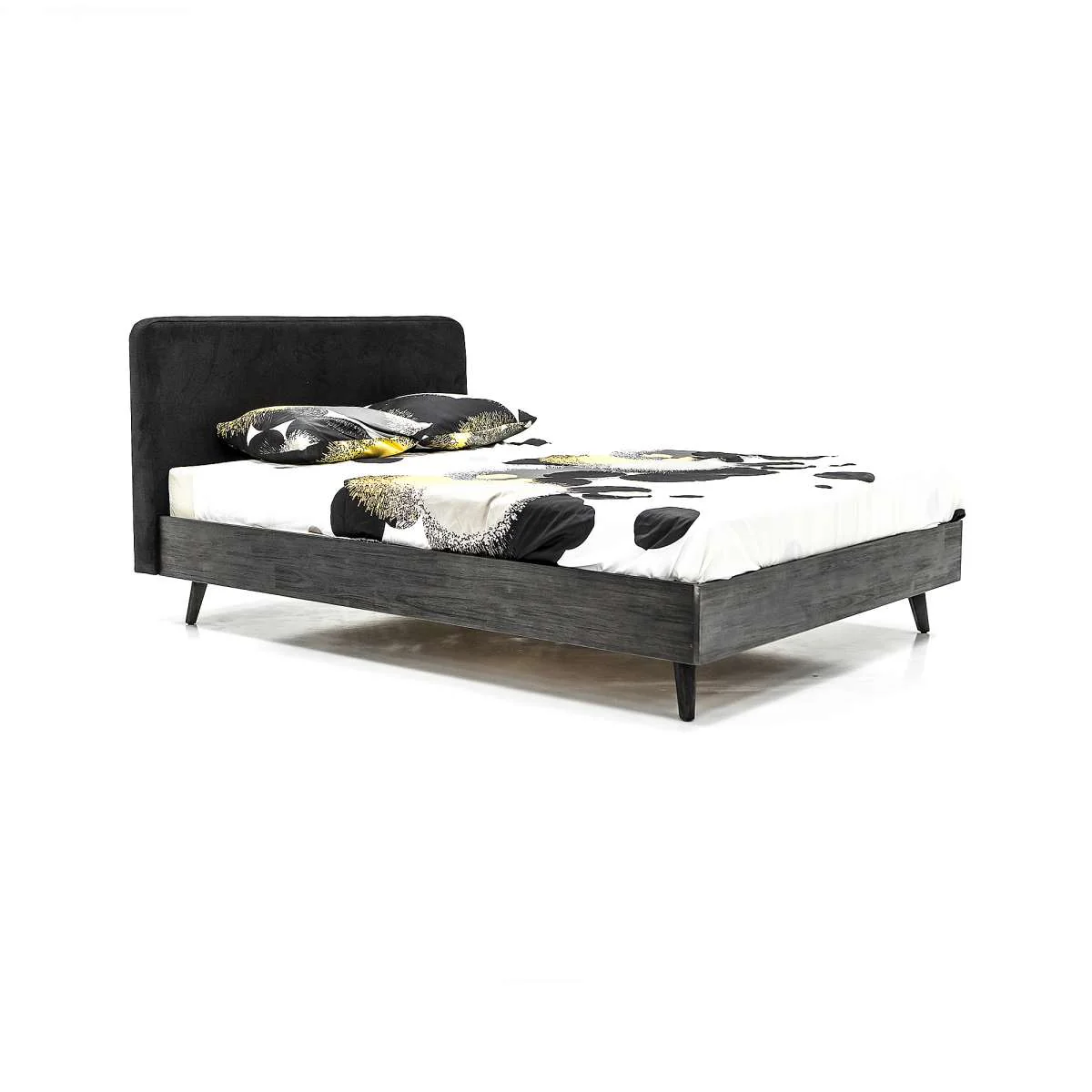 Mohave 4 Piece Acacia King Bedroom Set with Dresser and Nightstands By Armen Living - Image 2