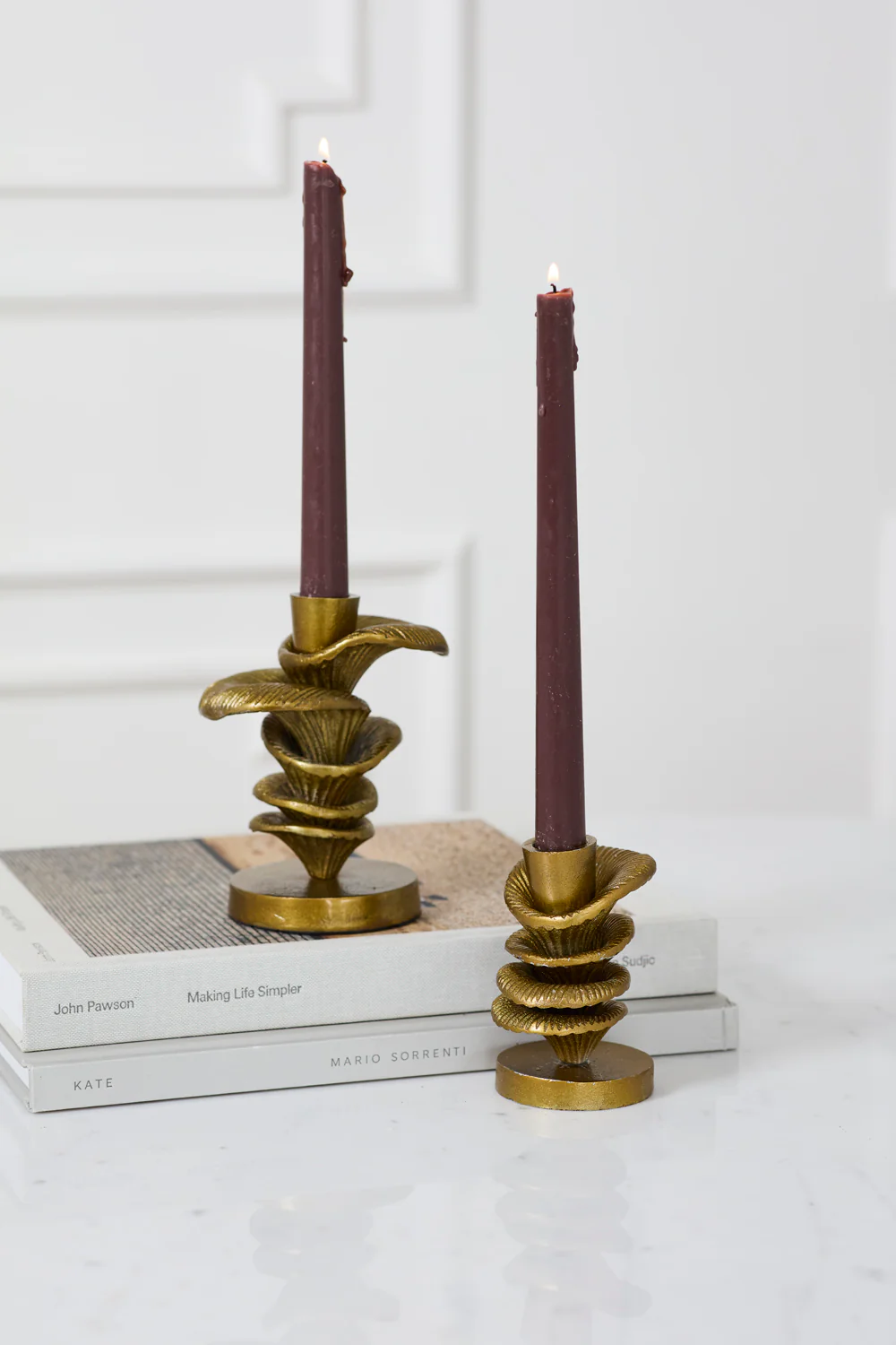 Moonlight Mushroom Candleholder Set of 4 By Accent Decor - Image 4