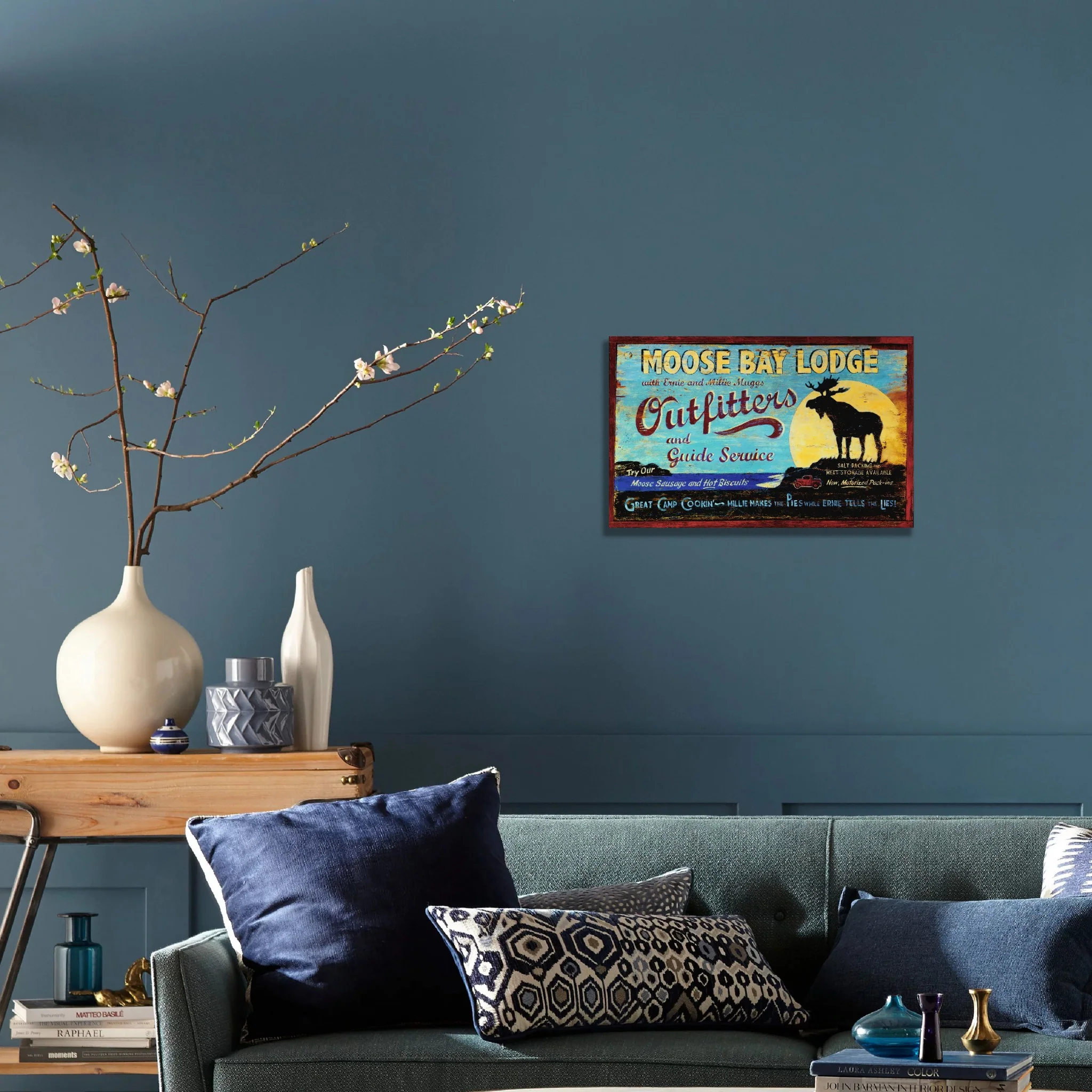 Moose Bay Lodge Wall Art By Homeroots
