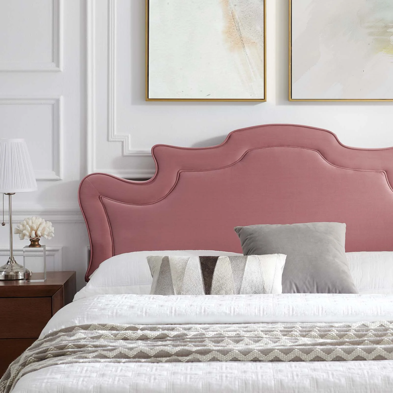 Neena Performance Velvet King Bed By Modway - MOD-6840 - Image 13