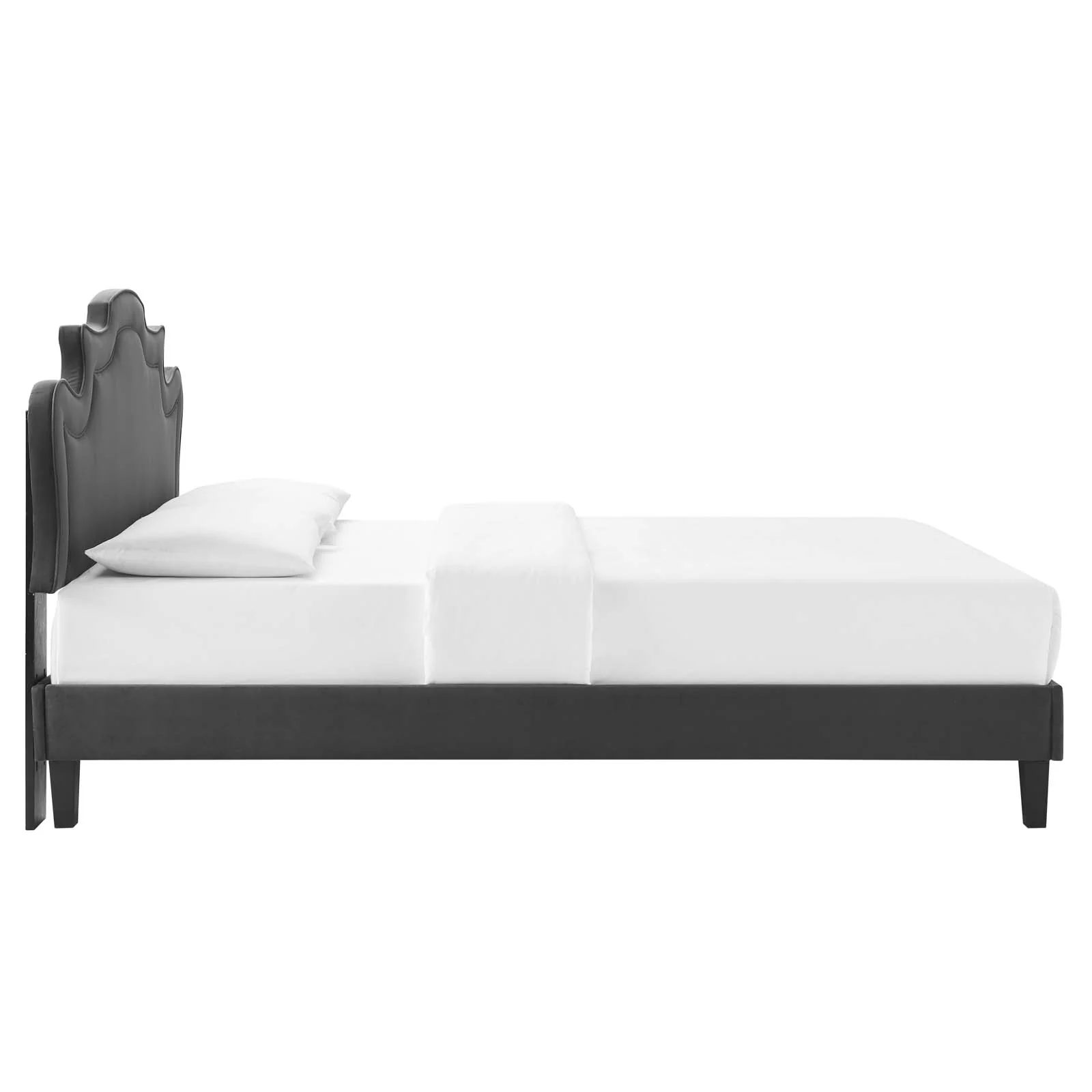Neena Performance Velvet Queen Bed By Modway - MOD-6830 - Image 6