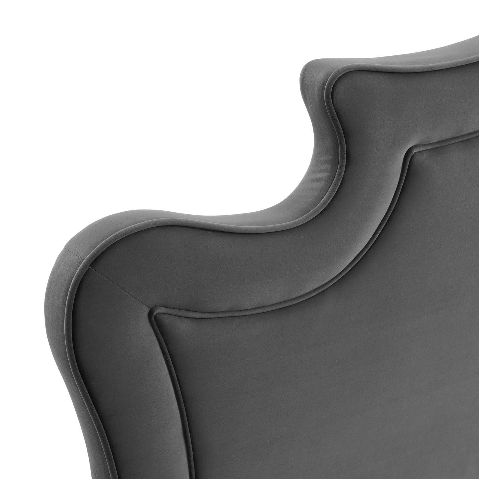 Neena Performance Velvet Queen Bed By Modway - MOD-6830 - Image 9