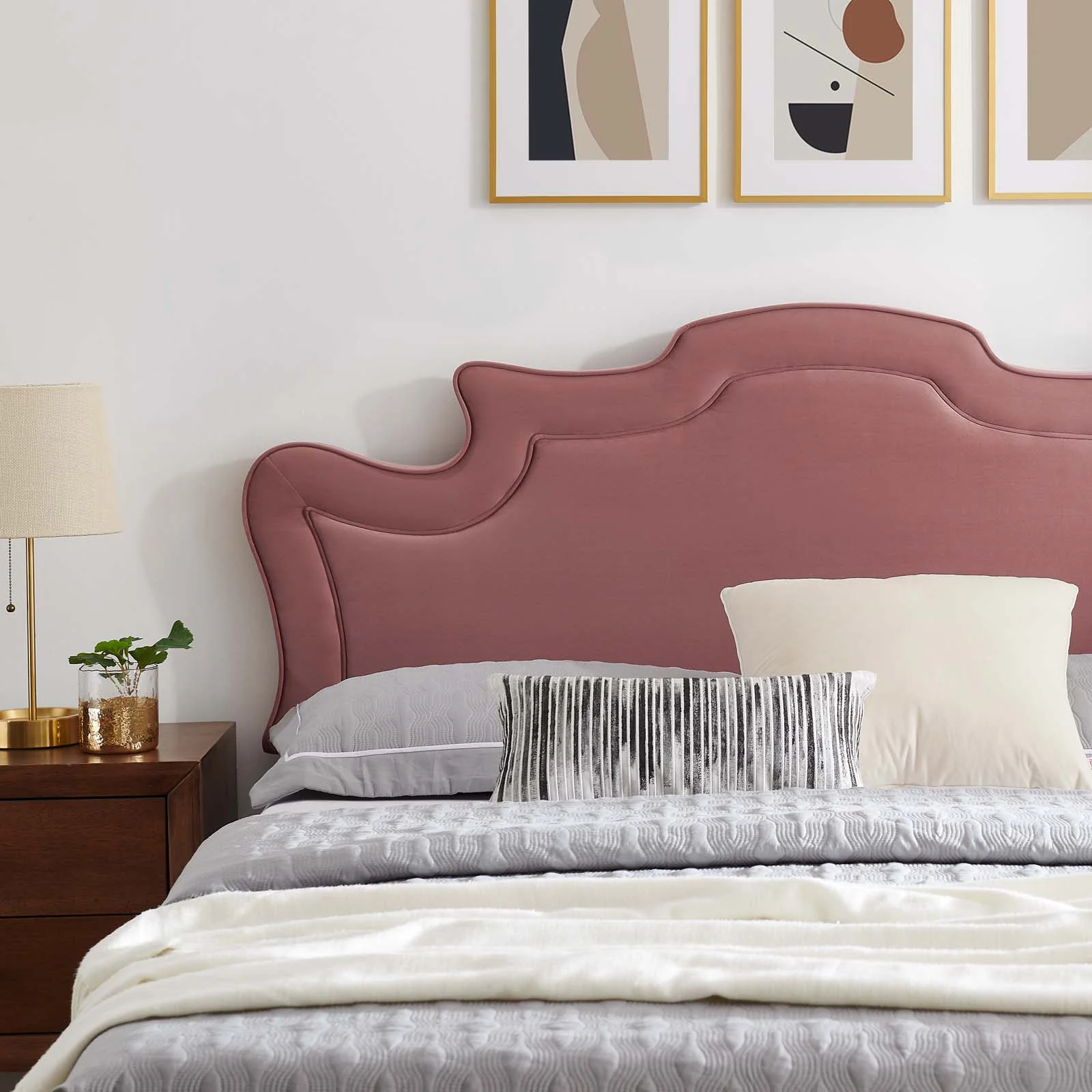 Neena Performance Velvet Twin Bed By Modway - MOD-6790 - Image 13