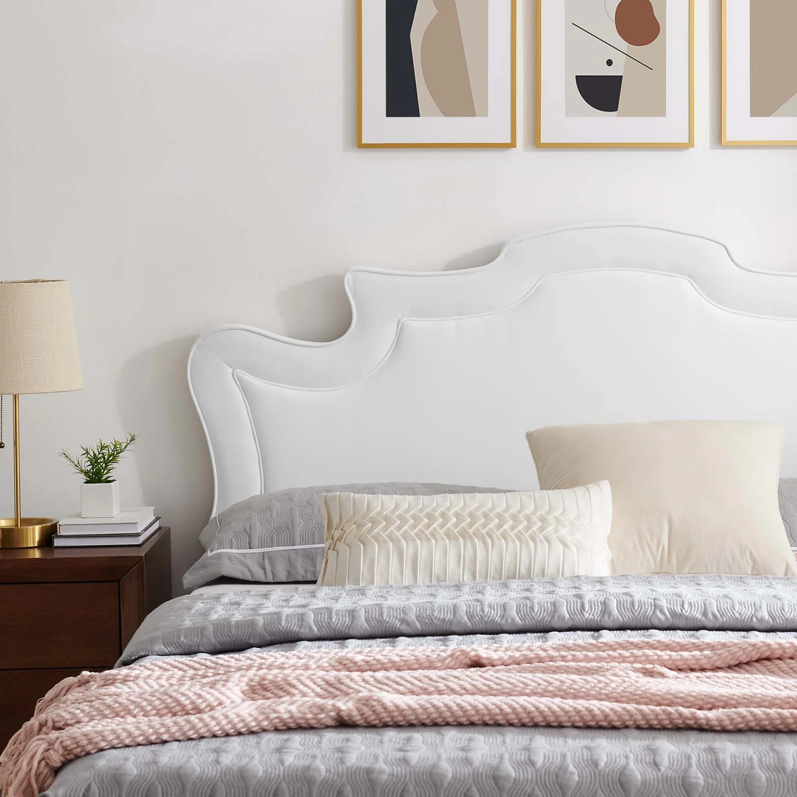 Neena Performance Velvet Twin Bed By Modway - MOD-6790 - Image 35