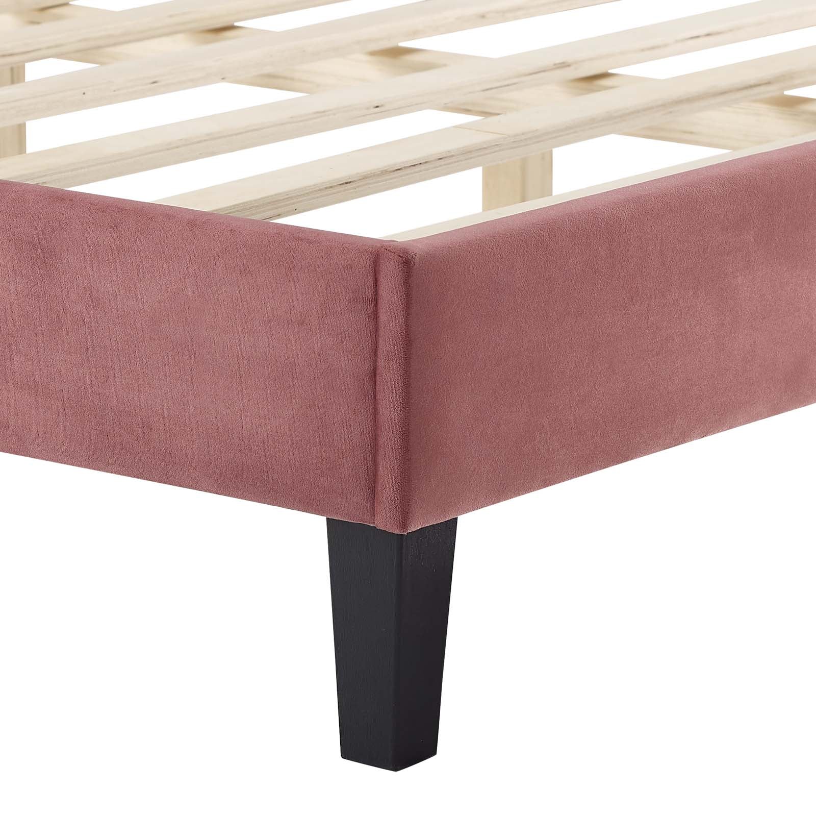 Neena Performance Velvet Twin Bed By Modway - MOD-6800 - Image 19