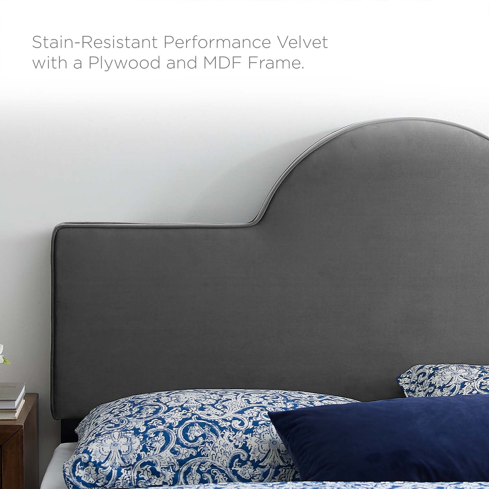 Modway Dawn King/California King Performance Velvet Headboard - MOD-6304 - Image 7