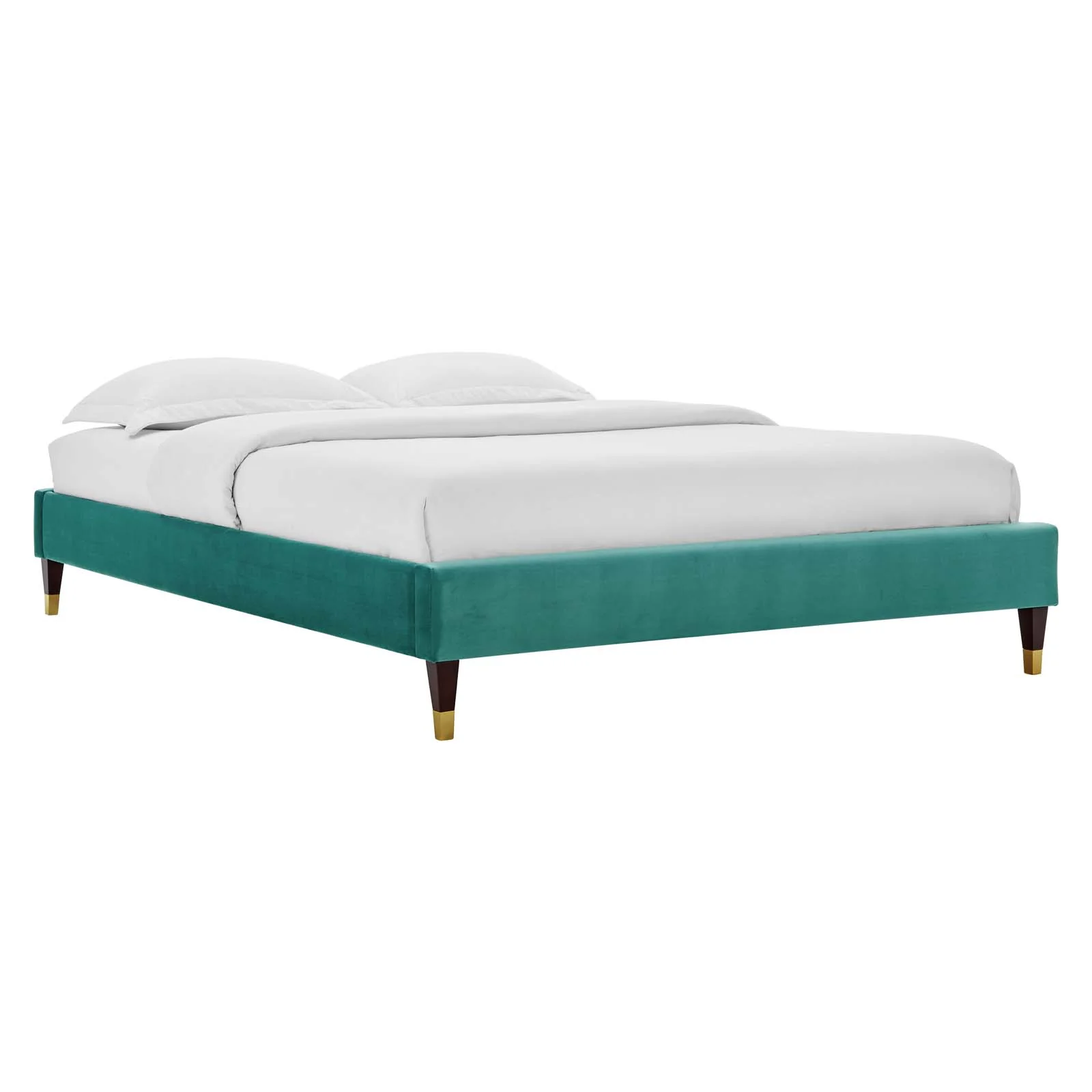 Modway Harlow King Performance Velvet Platform Bed Frame - MOD-6271 - Image 12