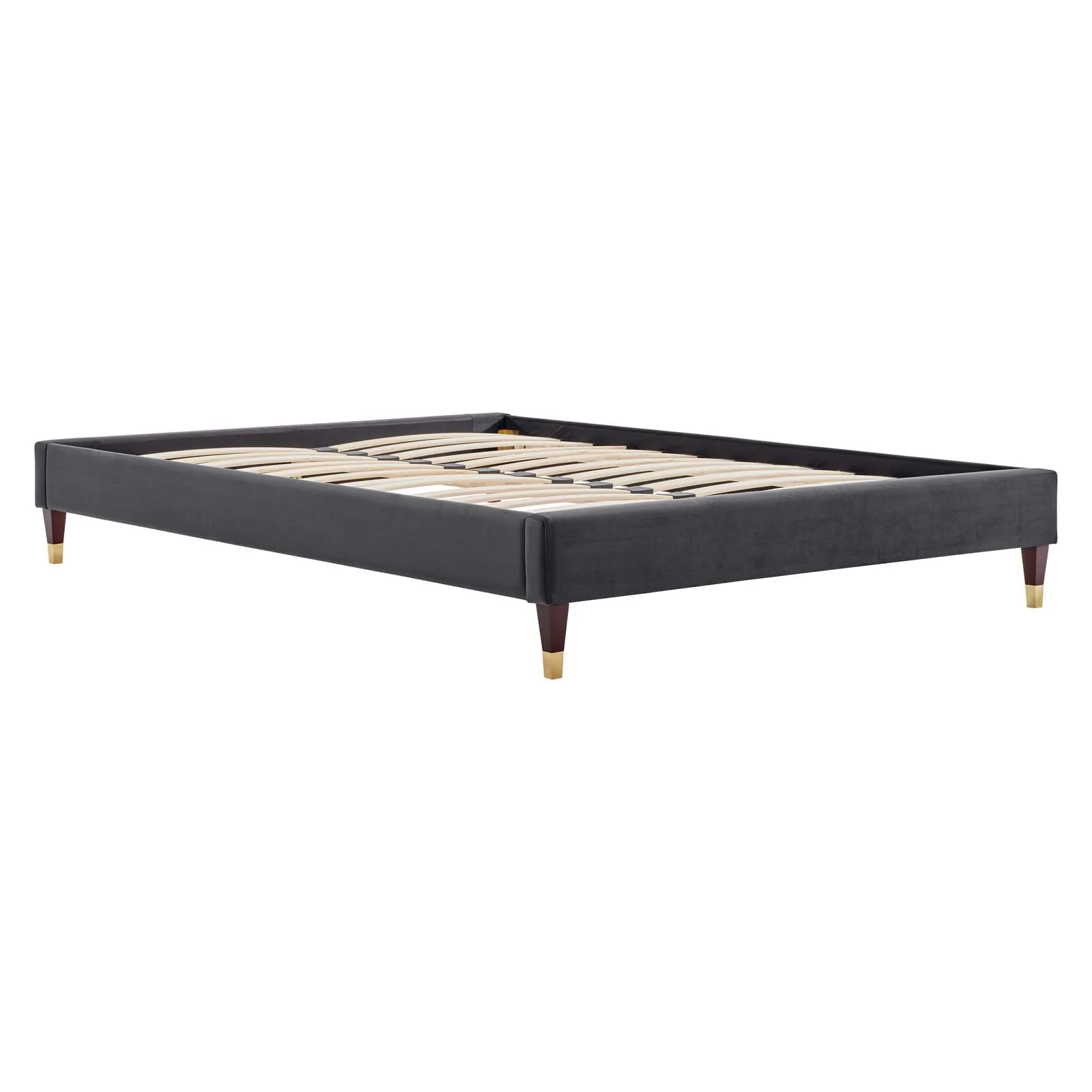 Modway Harlow King Performance Velvet Platform Bed Frame - MOD-6271 - Image 4