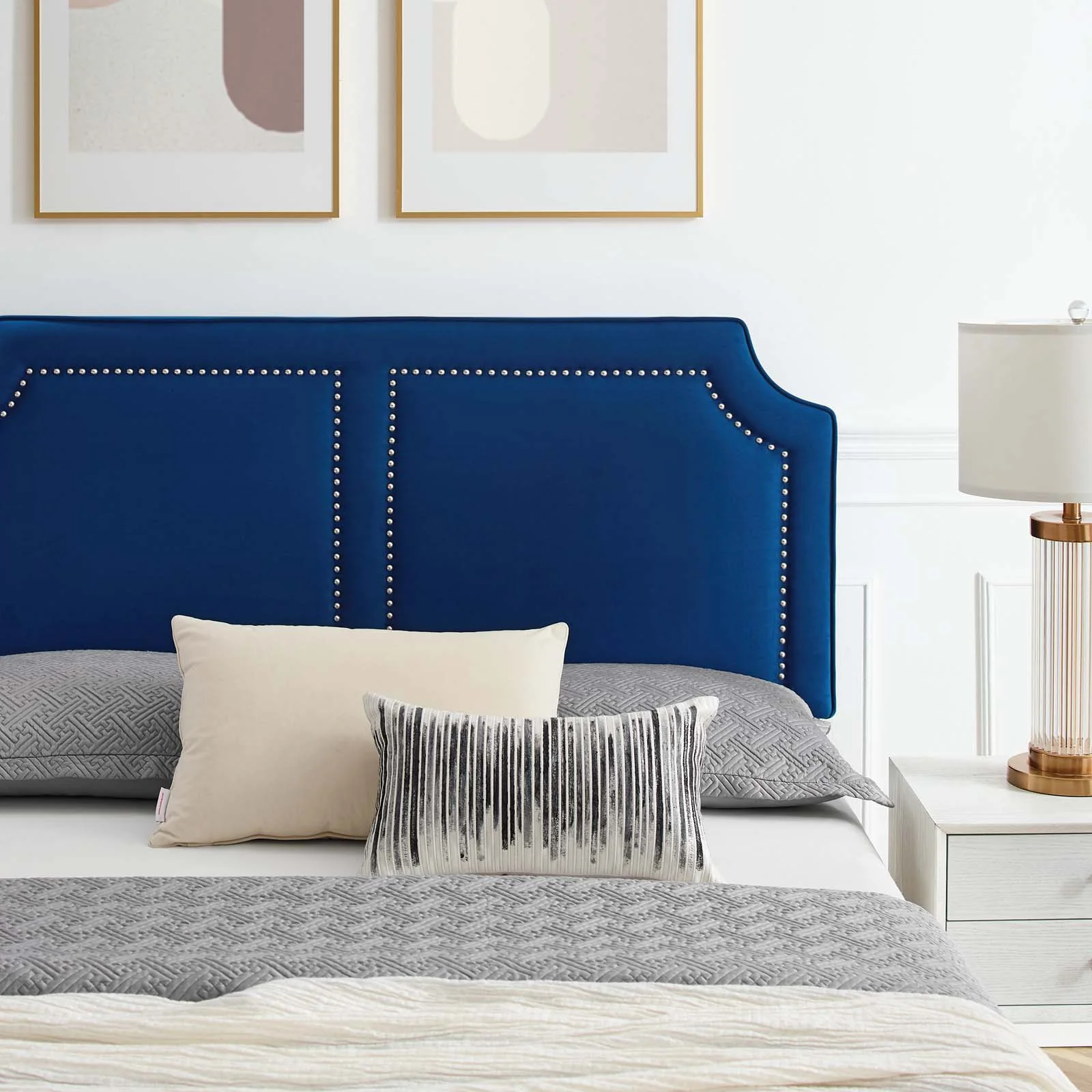 Novi Performance Velvet King Bed By Modway - MOD-6833 - Image 24