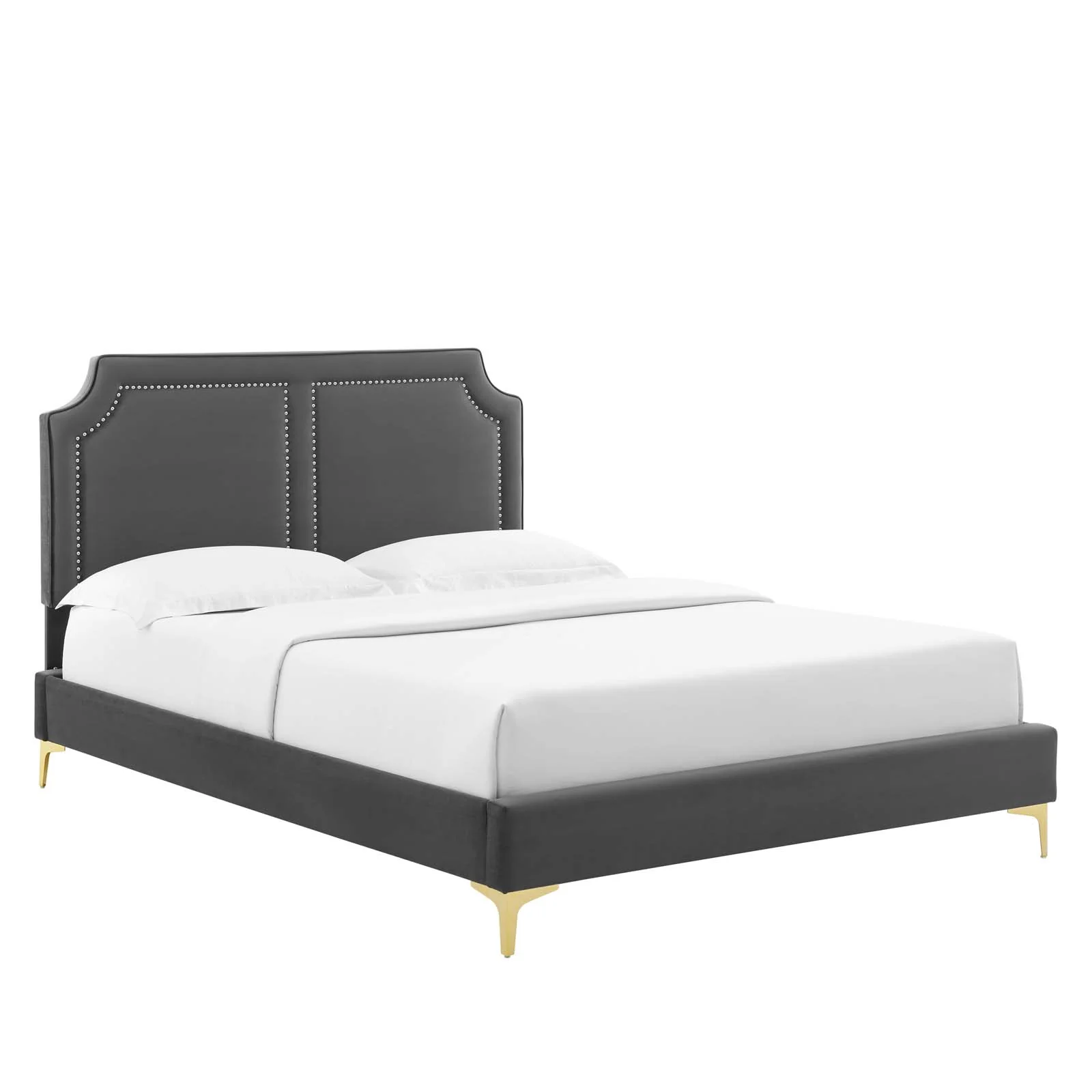 Novi Performance Velvet Queen Bed By Modway - MOD-6818 - Image 2