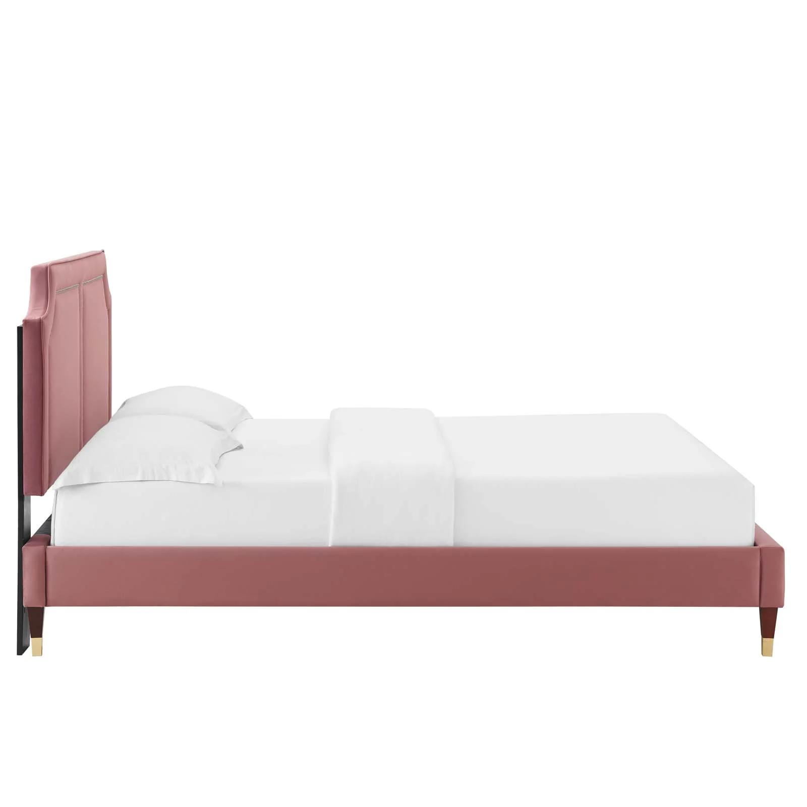 Novi Performance Velvet Queen Bed By Modway - MOD-6823 - Image 17