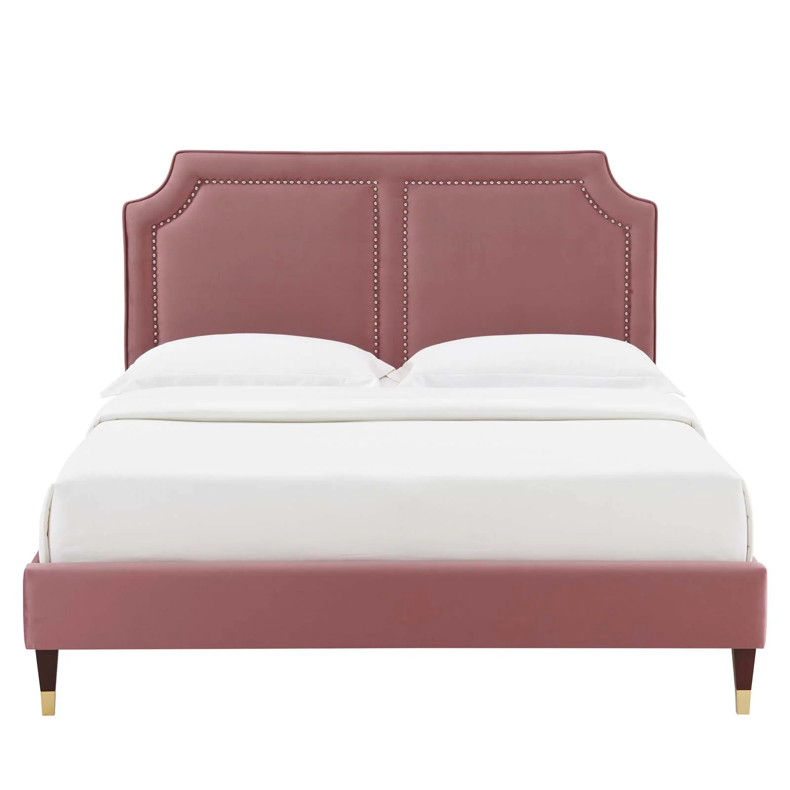 Novi Performance Velvet Queen Bed By Modway - MOD-6823 - Image 18