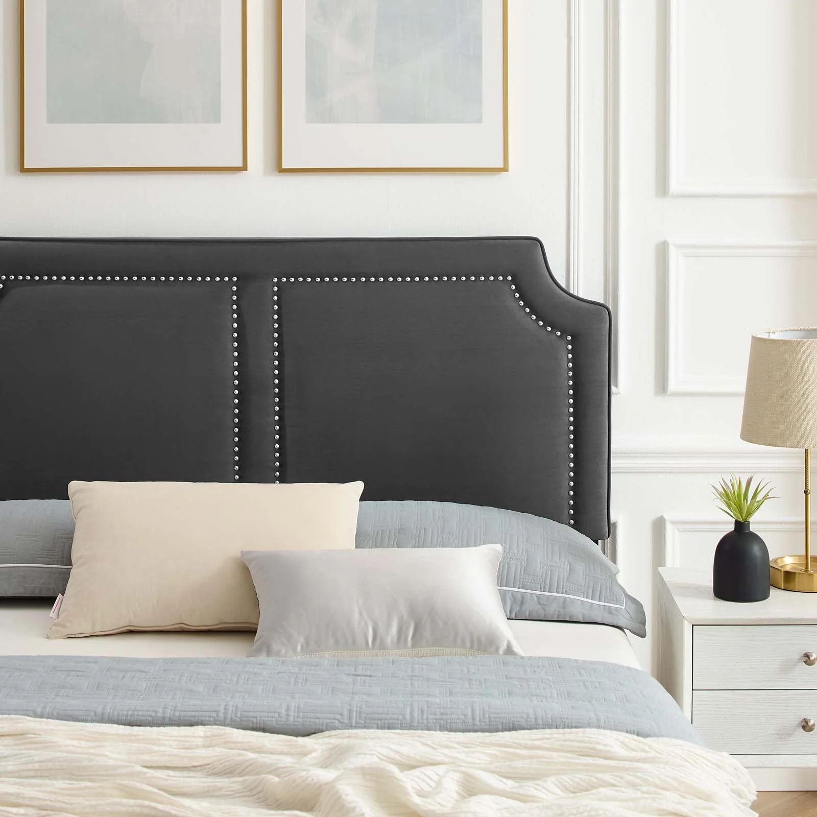 Novi Performance Velvet Queen Bed By Modway - MOD-6823 - Image 3
