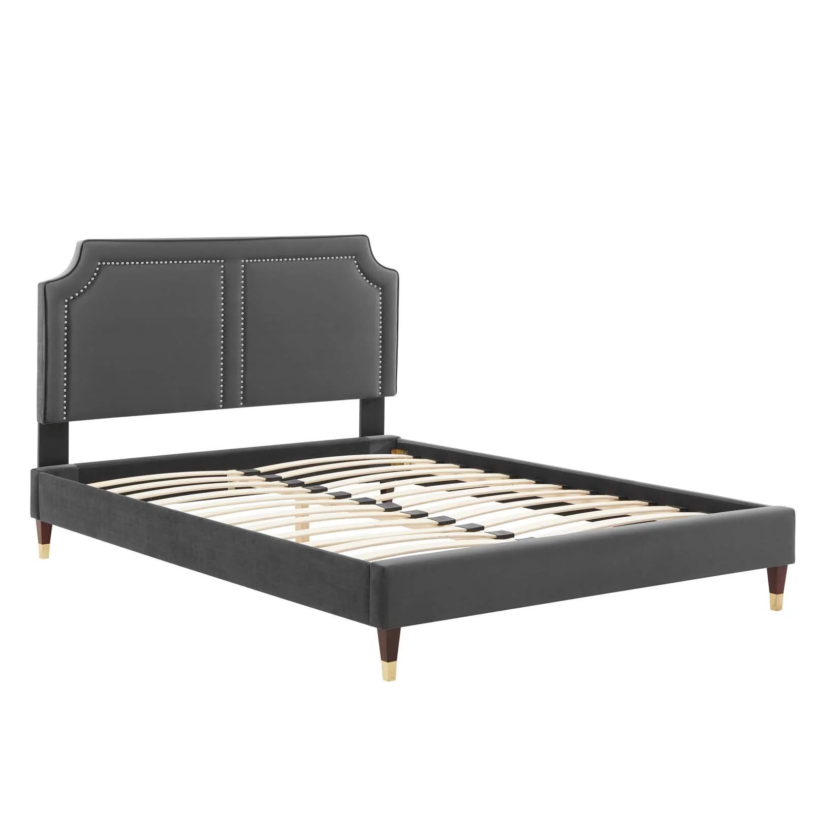 Novi Performance Velvet Queen Bed By Modway - MOD-6823 - Image 5