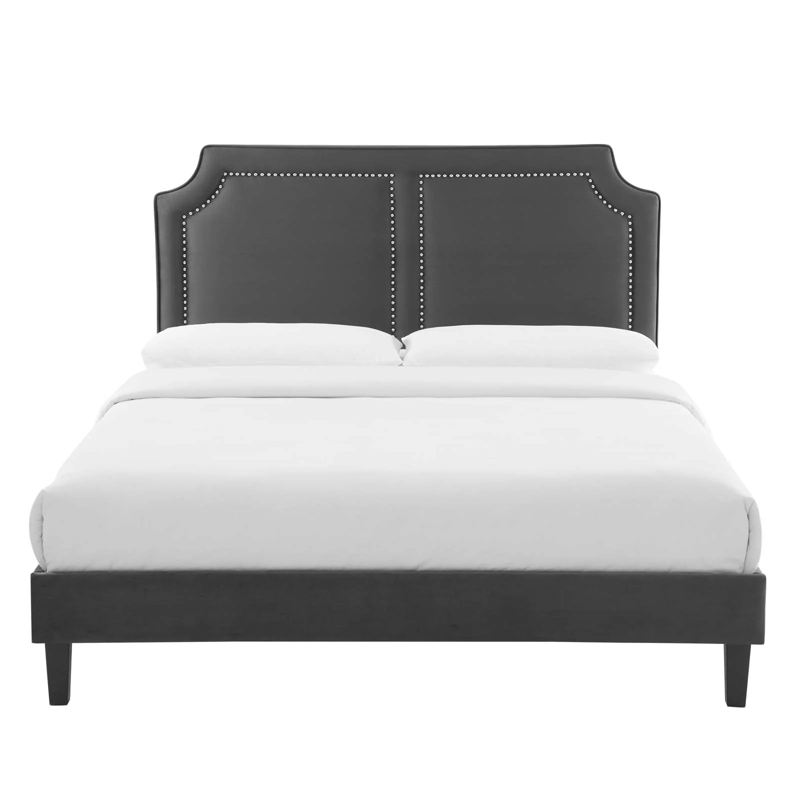 Novi Performance Velvet Queen Bed By Modway - MOD-6828 - Image 7