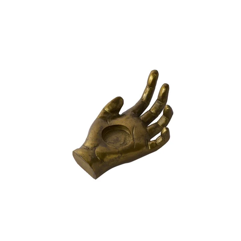Open Hand Candleholder Set of 2 By Accent Decor