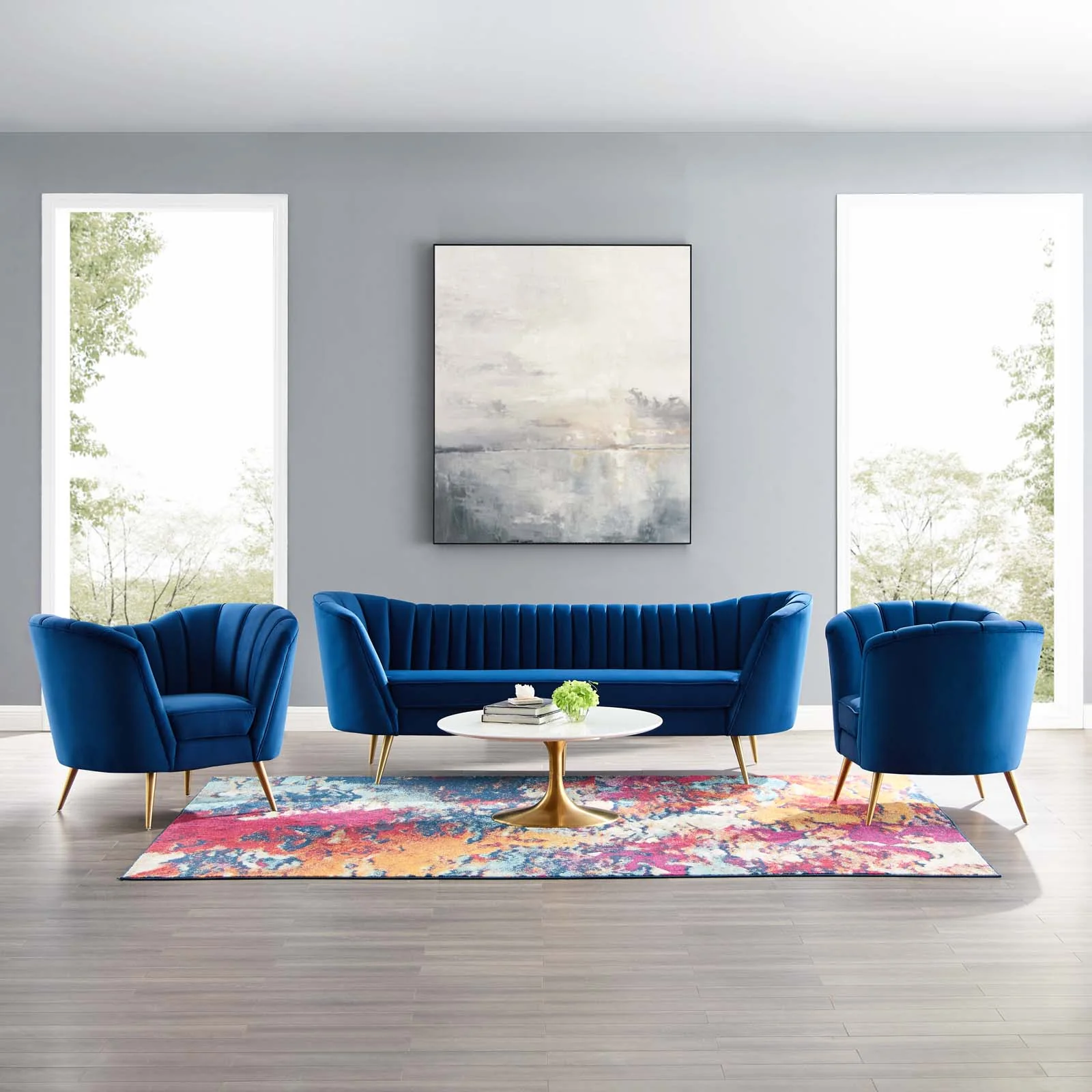Opportunity 3 Piece Performance Velvet Set By Modway - EEI-4090