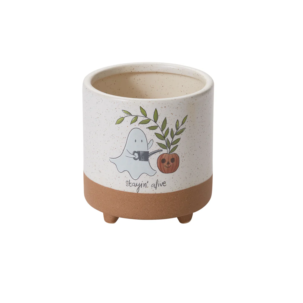 Optimistic Ghost Pot Set of 4 By Accent Decor - Image 2