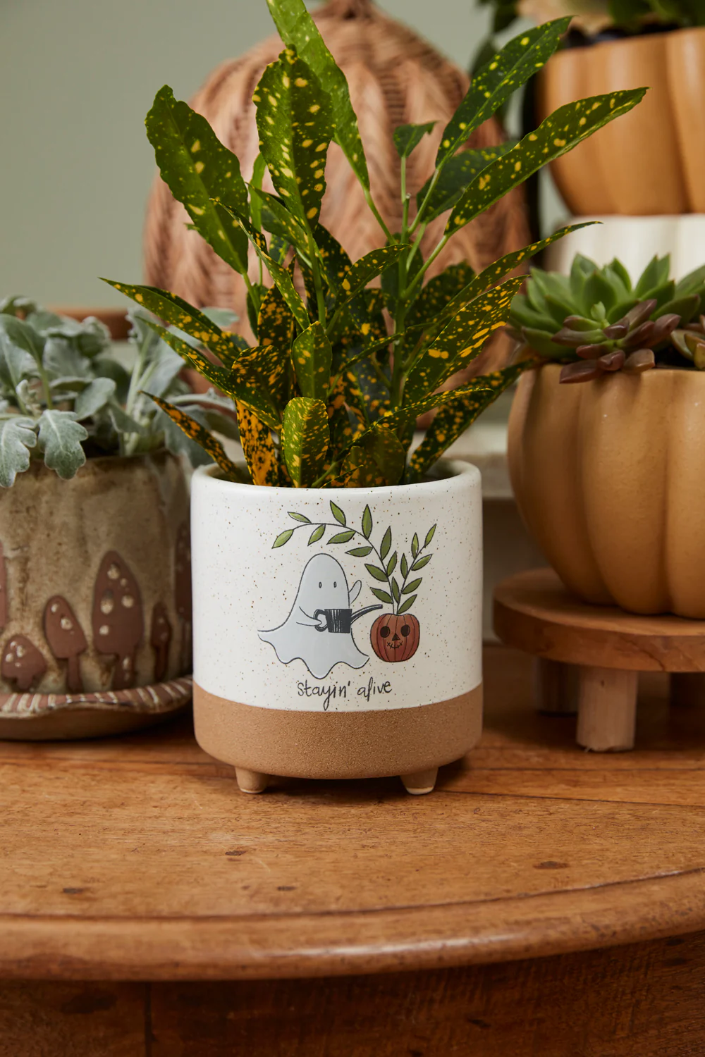 Optimistic Ghost Pot Set of 4 By Accent Decor - Image 4