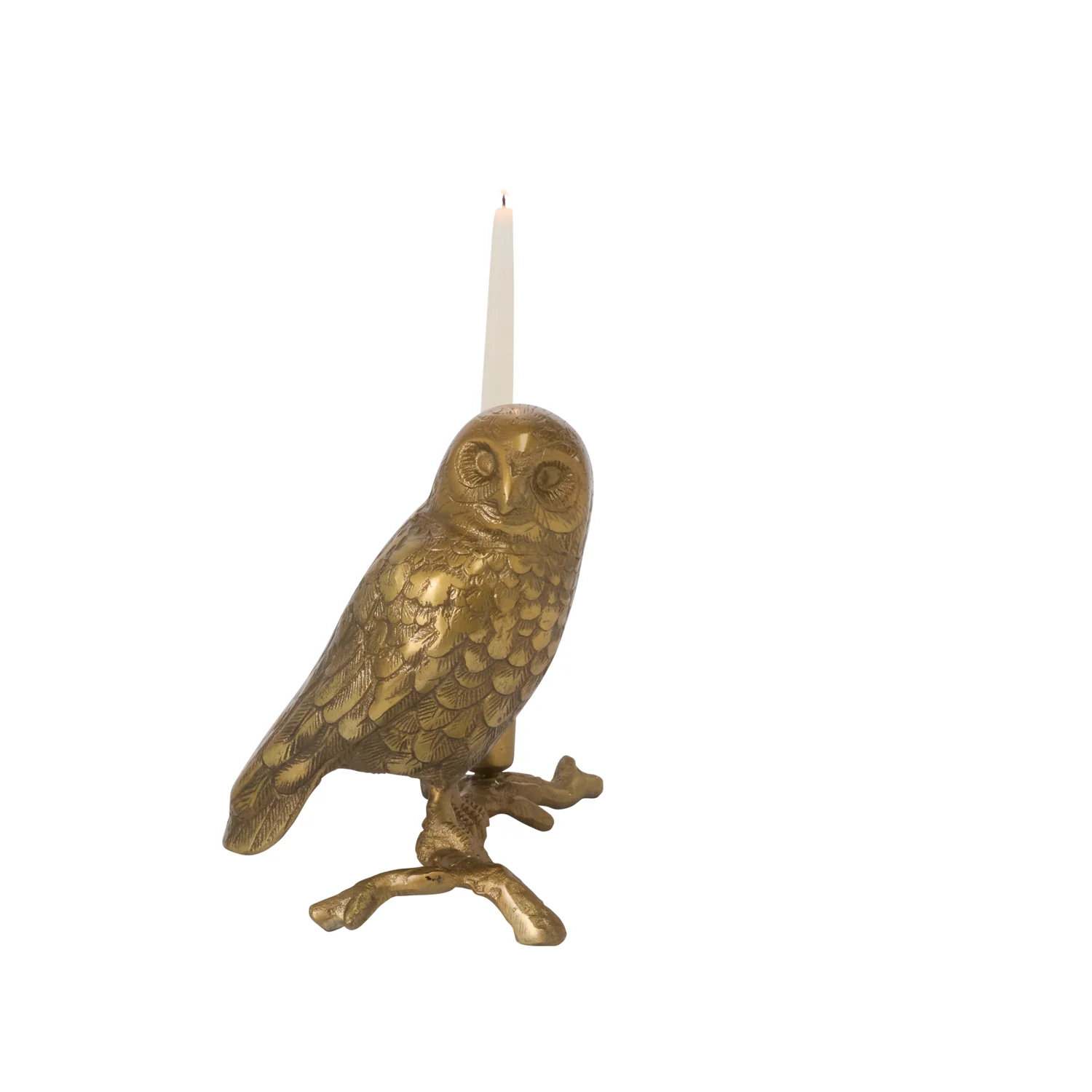 Owl's Watch Candleholder By Accent Decor - Image 2