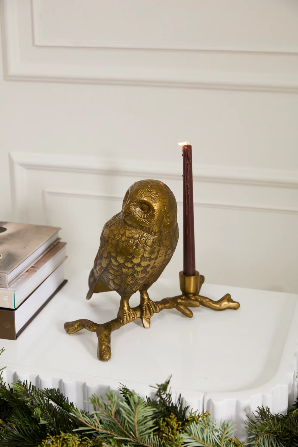 Owl's Watch Candleholder By Accent Decor - Image 4