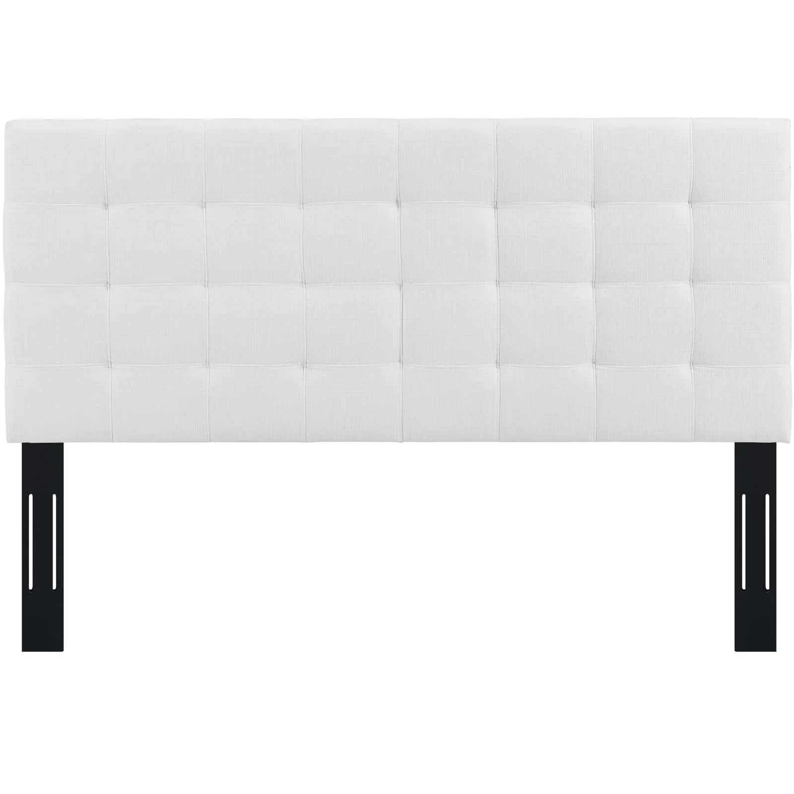 Paisley Tufted Full / Queen Upholstered Linen Fabric Headboard By Modway - MOD-5852 - Image 2