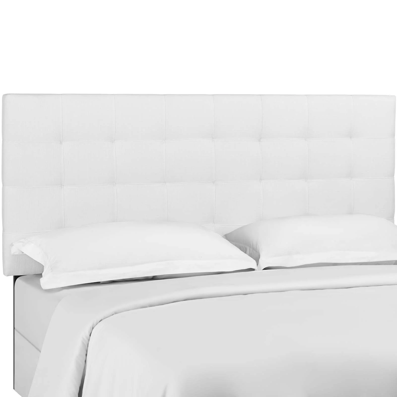 Paisley Tufted Full / Queen Upholstered Linen Fabric Headboard By Modway - MOD-5852 - Image 3