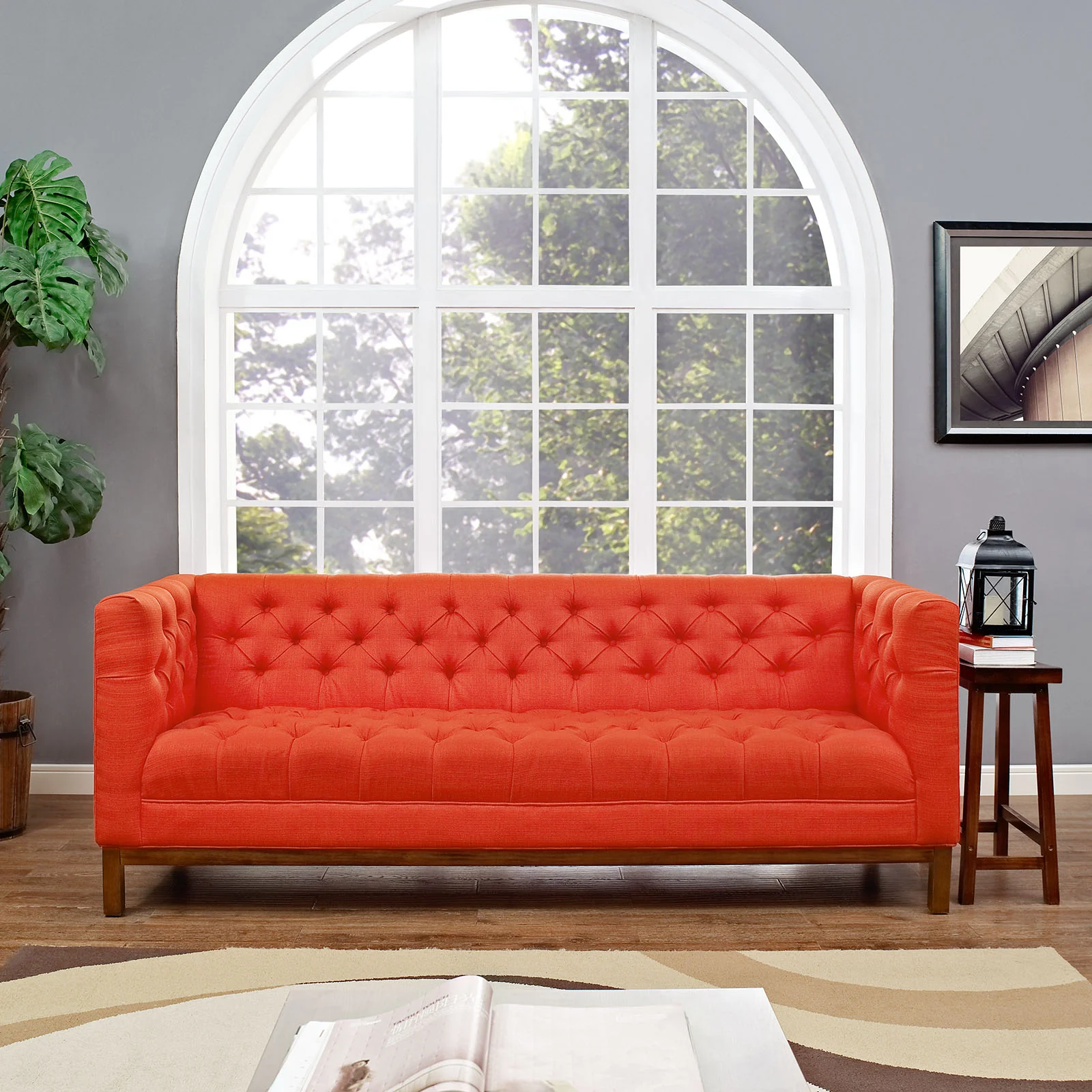 Panache Upholstered Fabric Sofa By Modway - EEI-1802