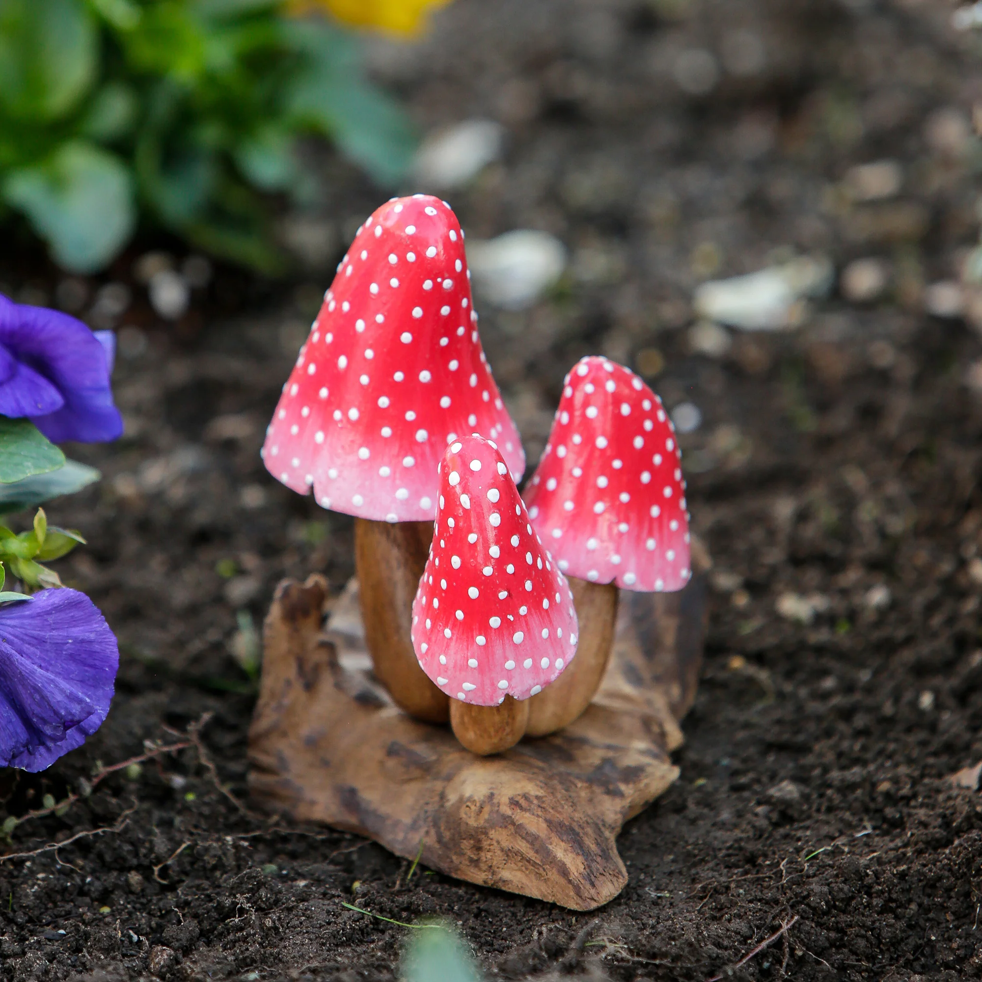 Parasite Banana Mushroom Set of 4 By Garden Age Supply - Image 2