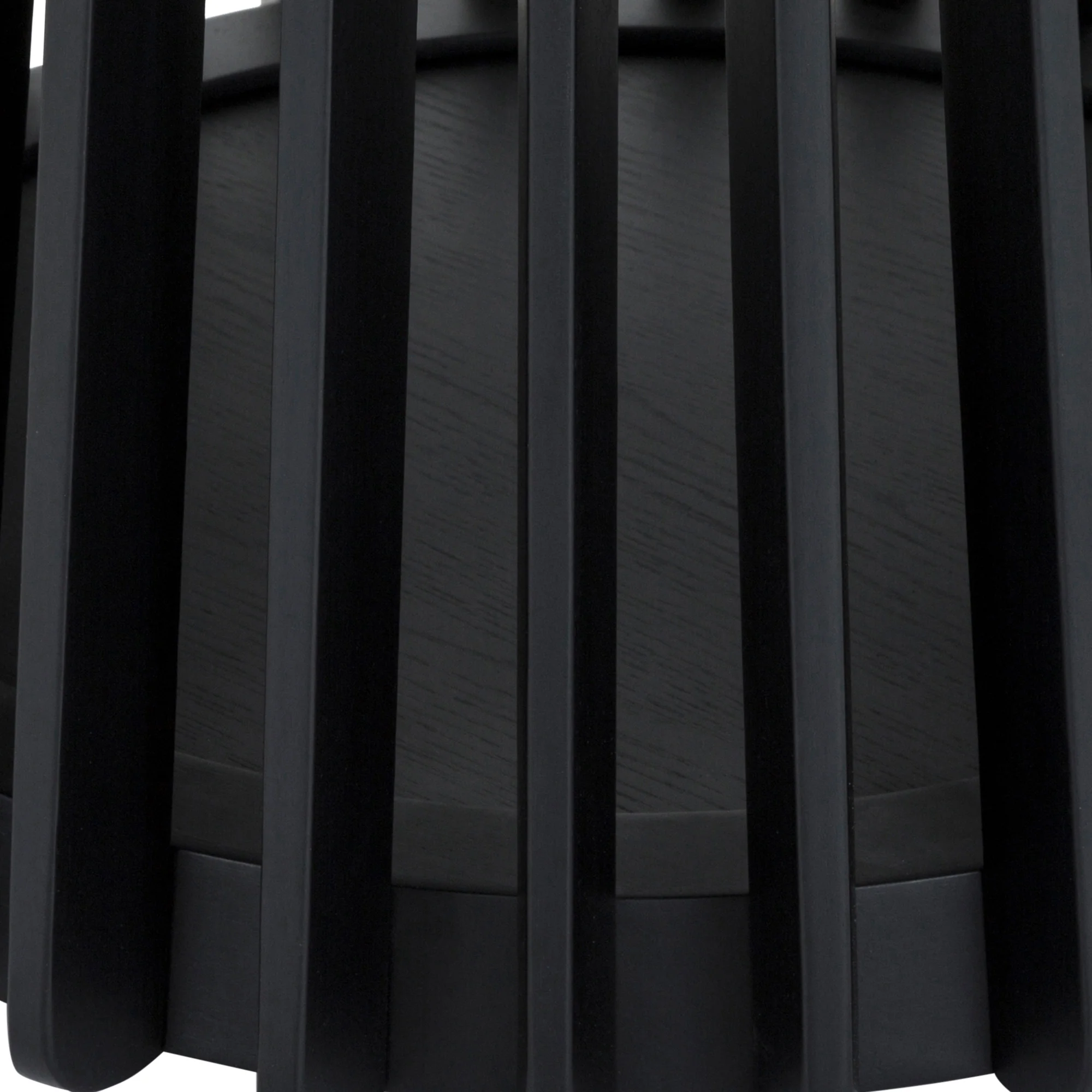 Pasadena Erie 5 Piece Round Dining Set in Black Oak Finish with Paper Cord Chairs By Armen Living - Image 9