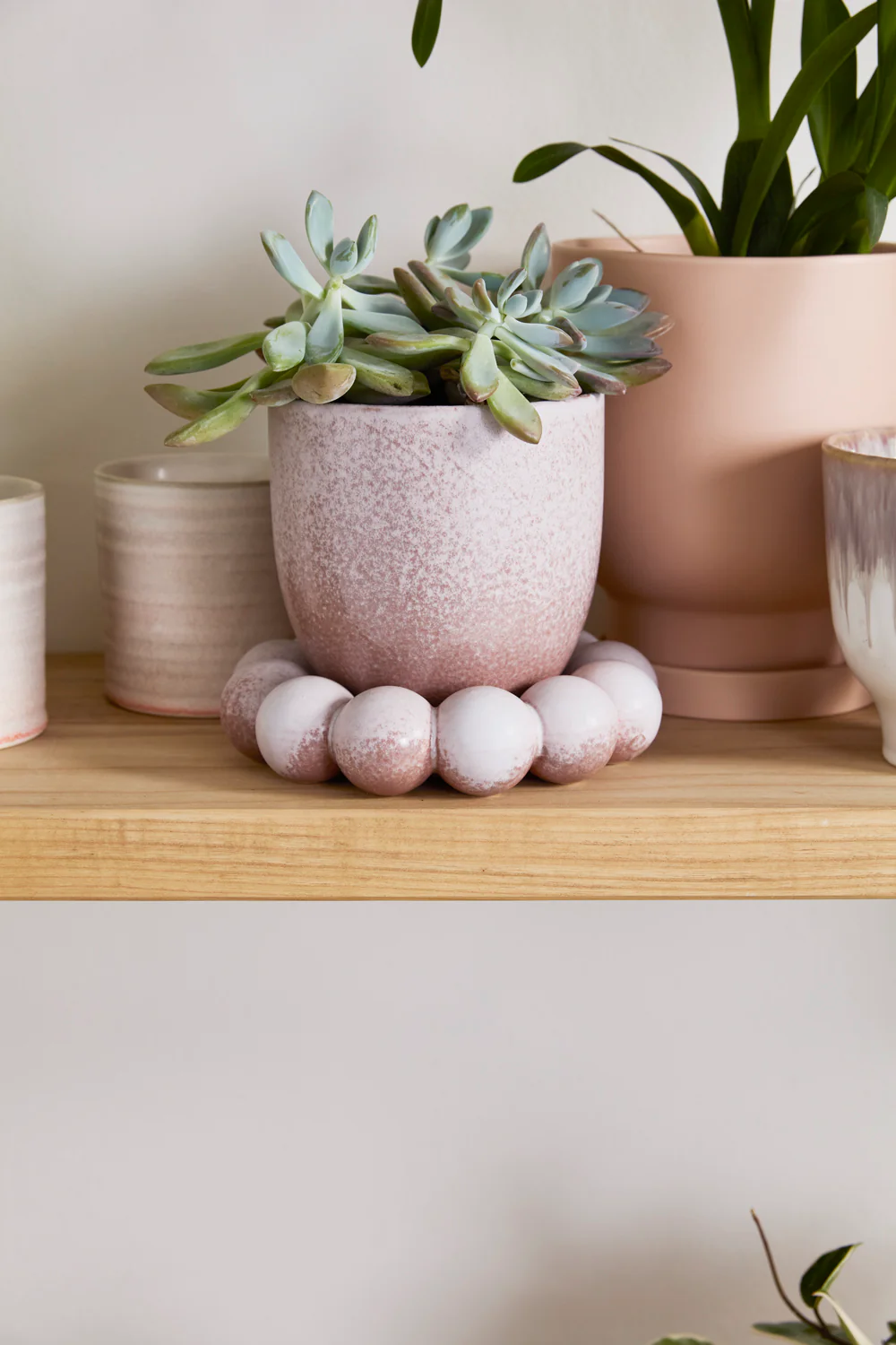 Pearl Pot with Saucer Set of 2 By Accent Decor - Image 6