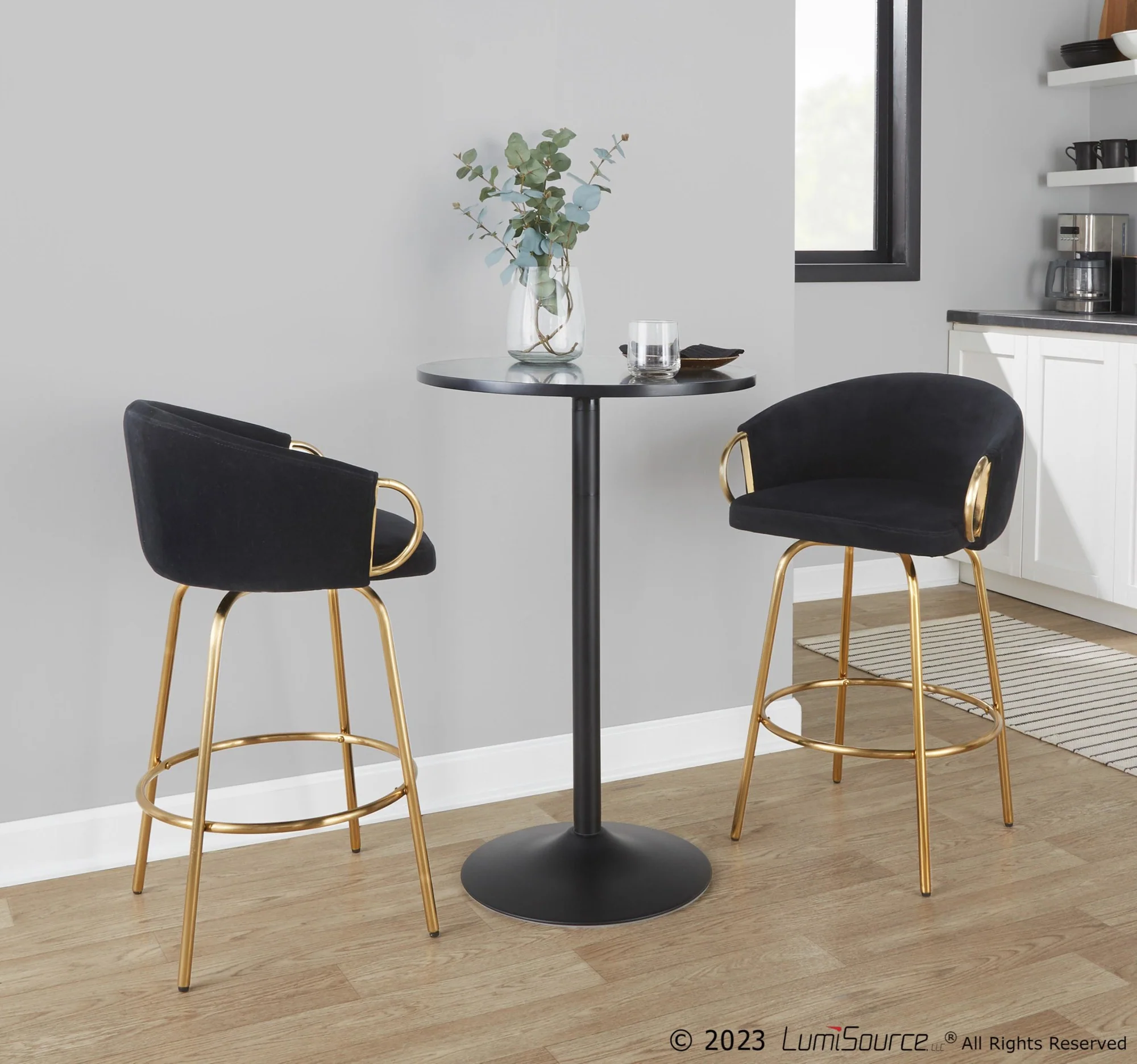 Pebble 3-Height Table By LumiSource
