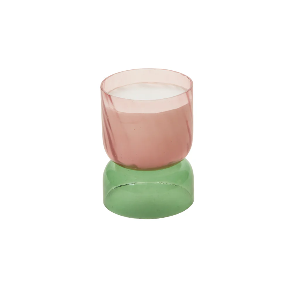 Pink Juniper Candle Set of 2 By Accent Decor - Image 2