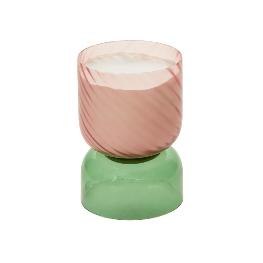 Pink Juniper Candle Set of 2 By Accent Decor - Image 5