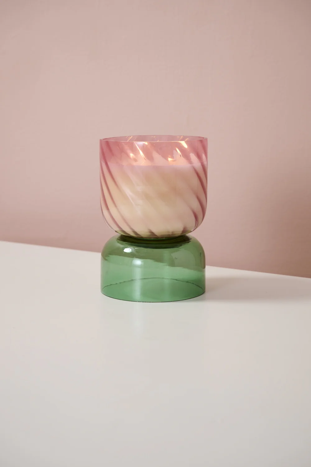 Pink Juniper Candle Set of 2 By Accent Decor - Image 6