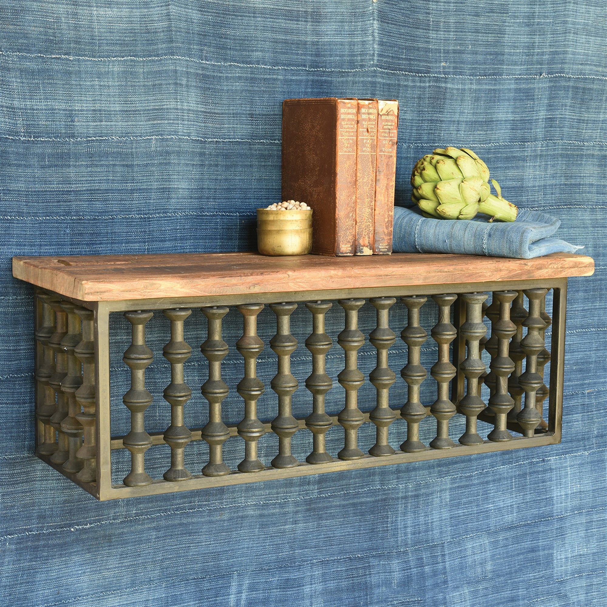 Piper Spool Shelf By HomArt