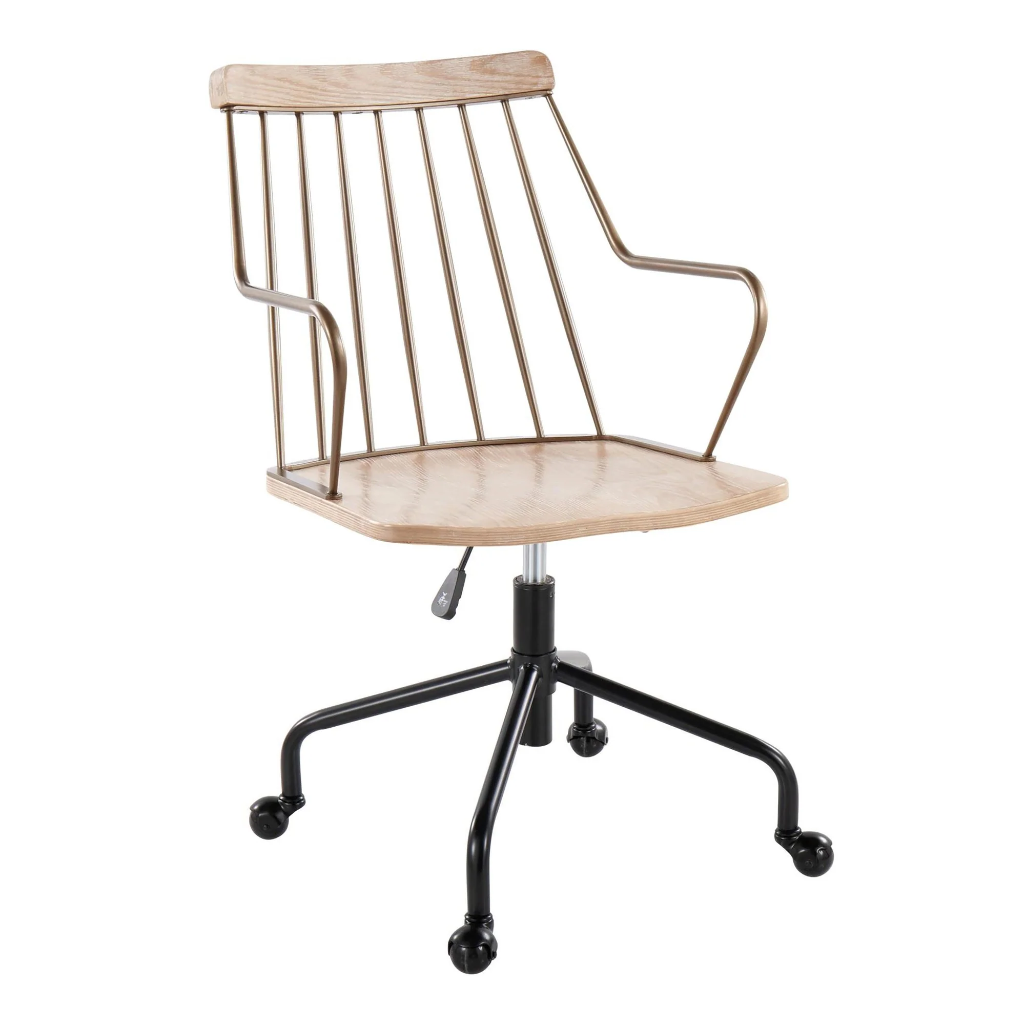 Preston Adjustable Office Chair White By LumiSource