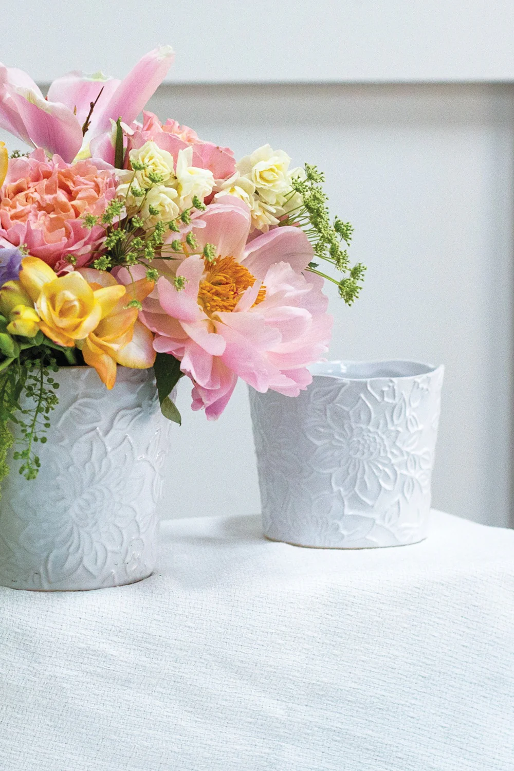 Priscella Pot Set of 8 By Accent Decor