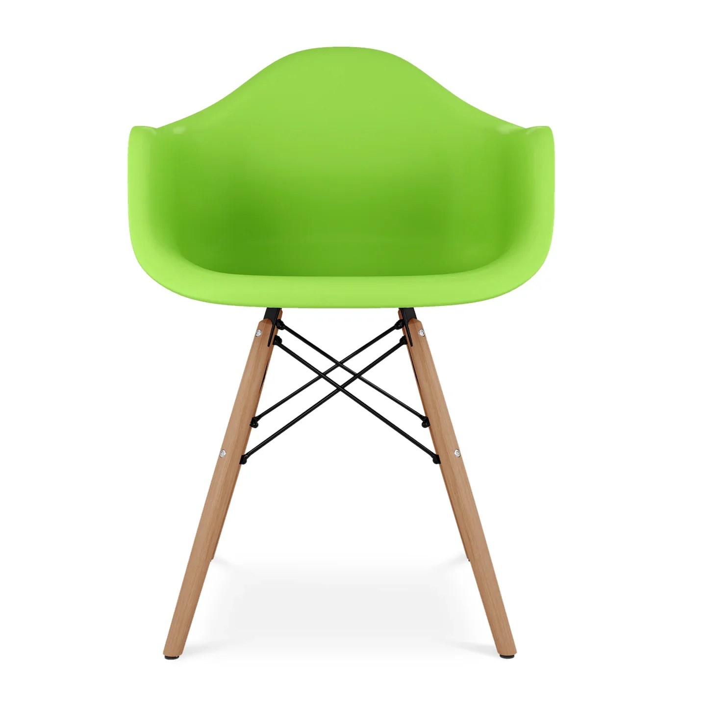 Pyramid Armchair, Green By World Modern Design