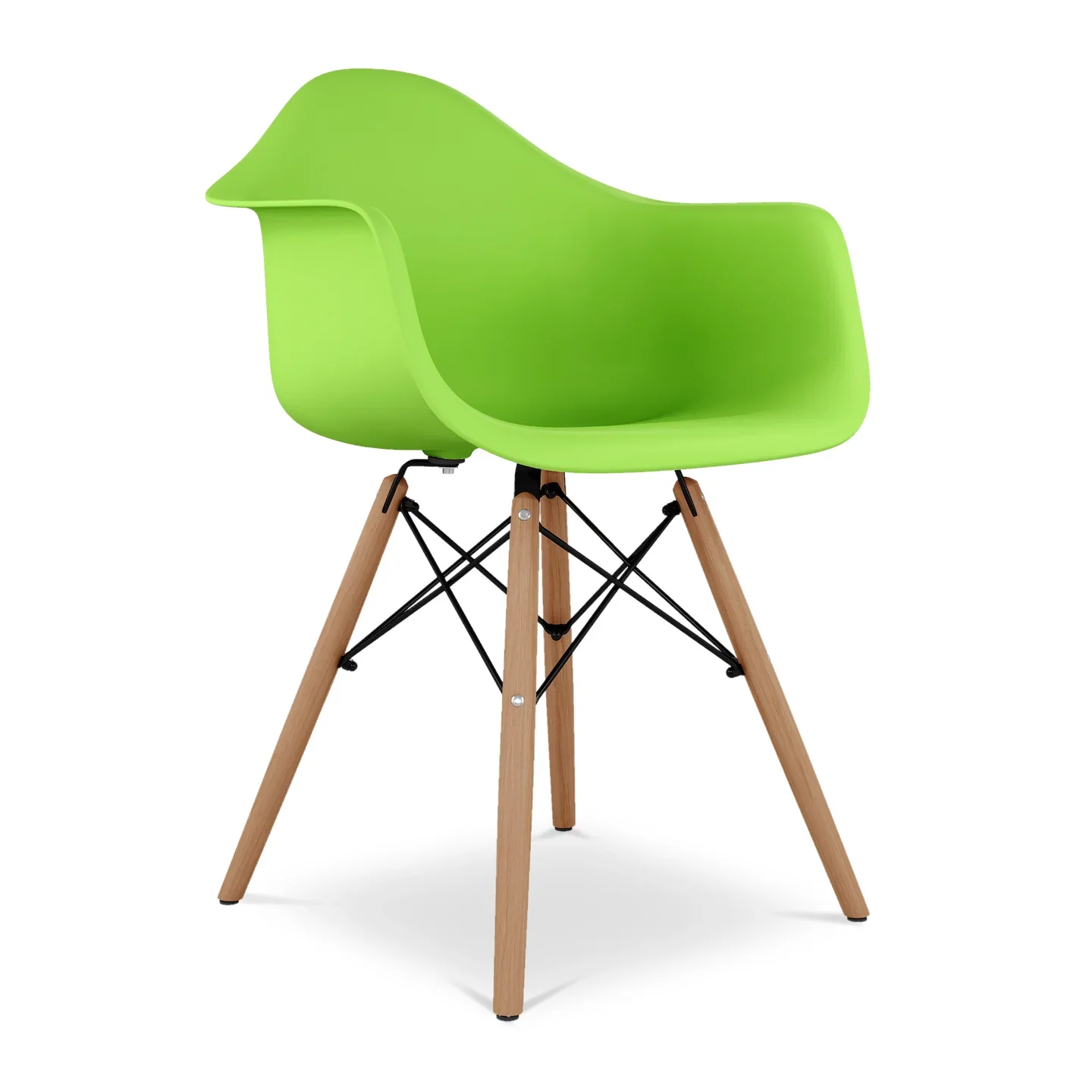 Pyramid Armchair, Green By World Modern Design - Image 2