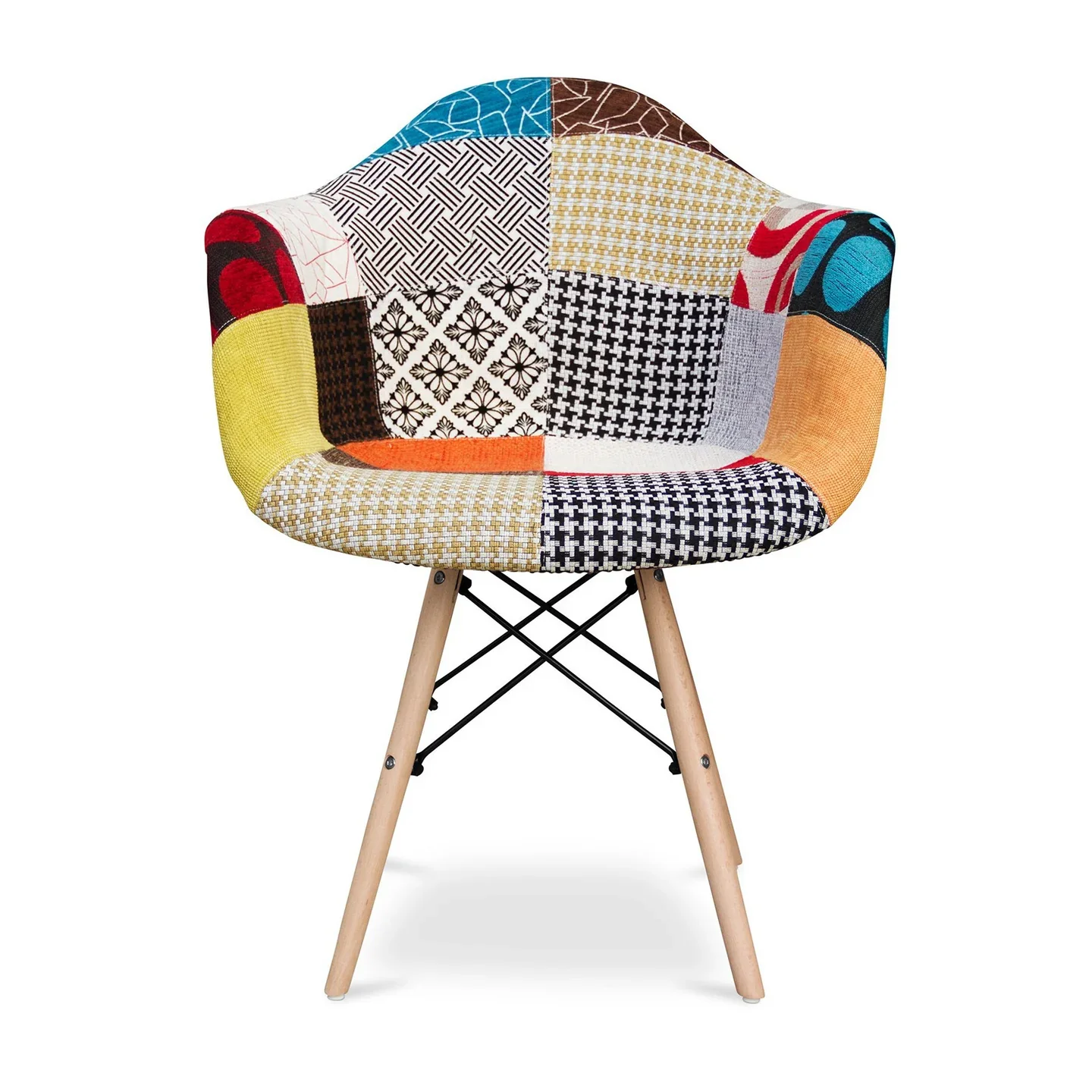 Pyramid Armchair, Multi By World Modern Design