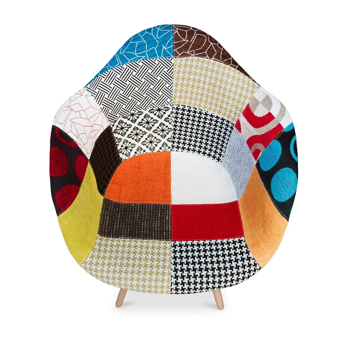 Pyramid Armchair, Multi By World Modern Design - Image 3