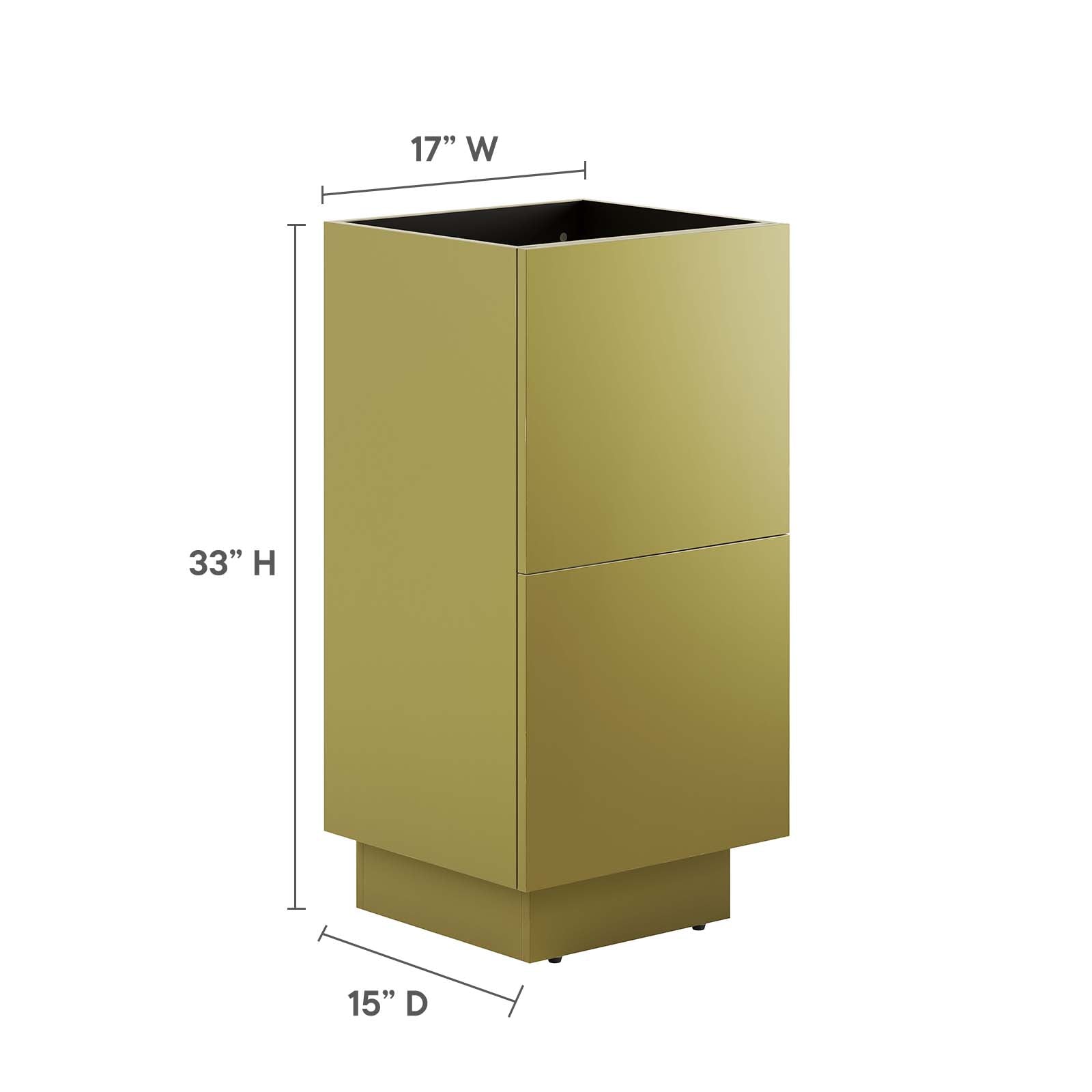 Quantum 18" Bathroom Vanity Cabinet (Sink Basin Not Included) By Modway - EEI-6131 - Image 7