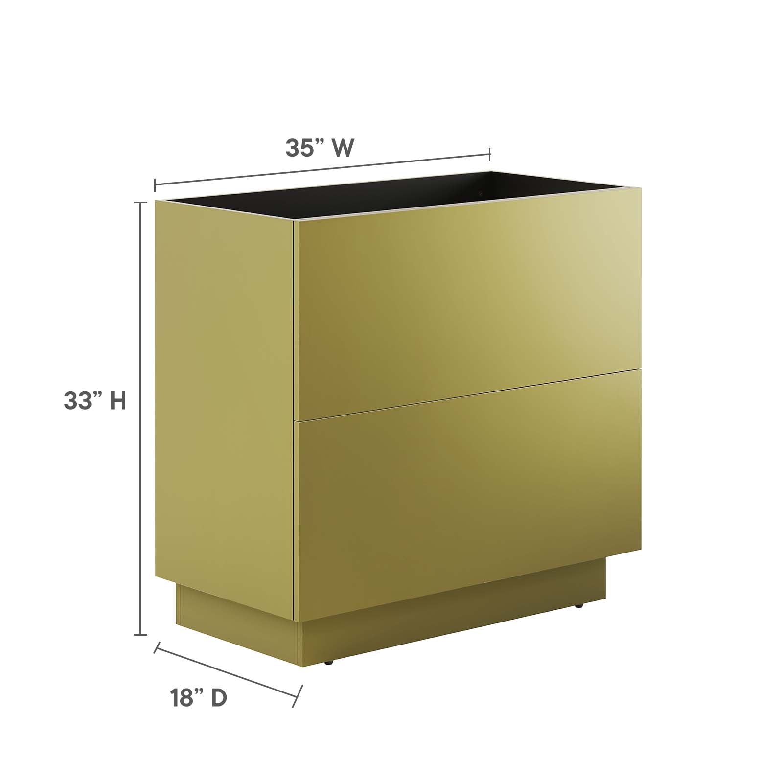 Quantum 36" Bathroom Vanity Cabinet (Sink Basin Not Included) By Modway - EEI-6134 - Image 7