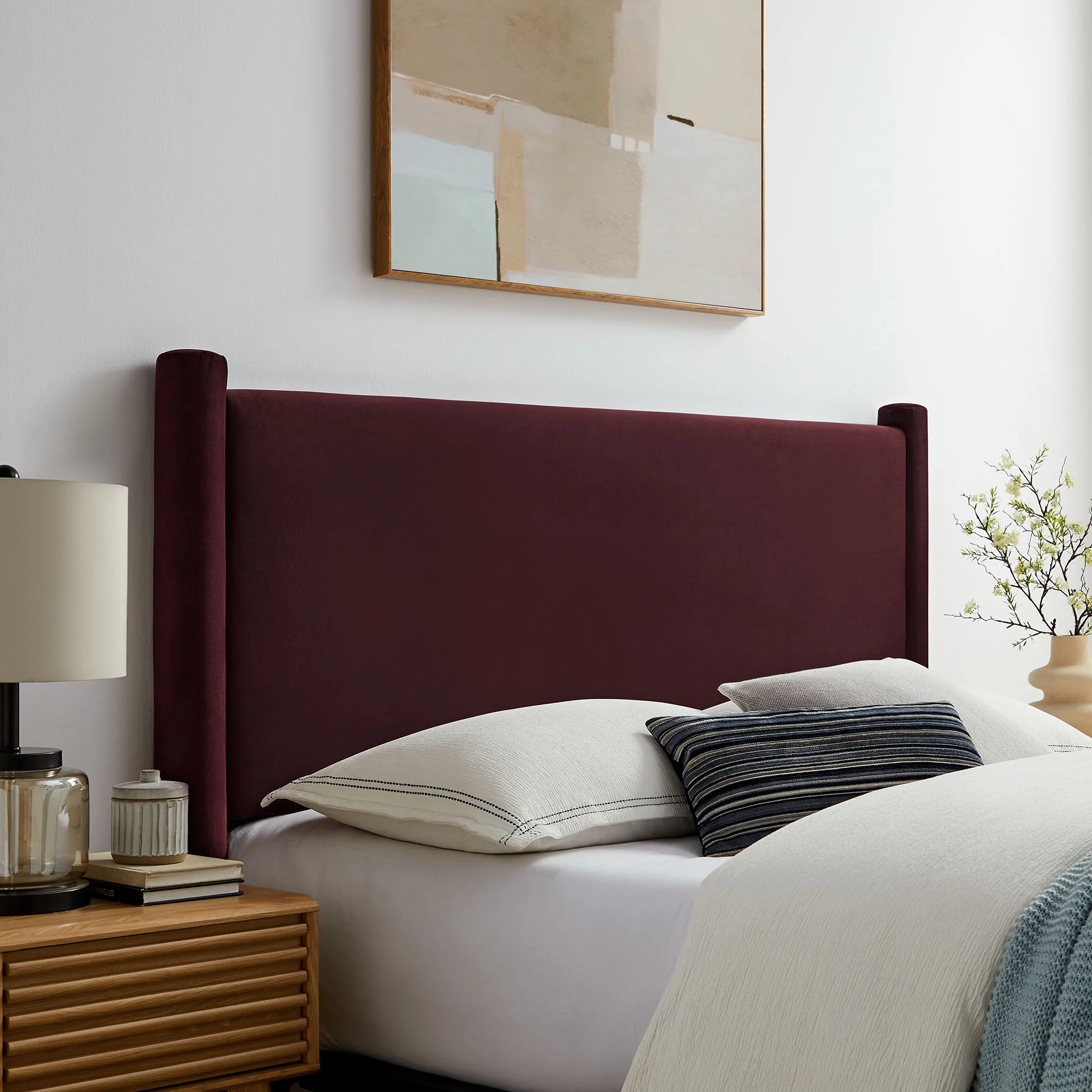 Rael Performance Velvet Full Headboard by Modway - Image 19